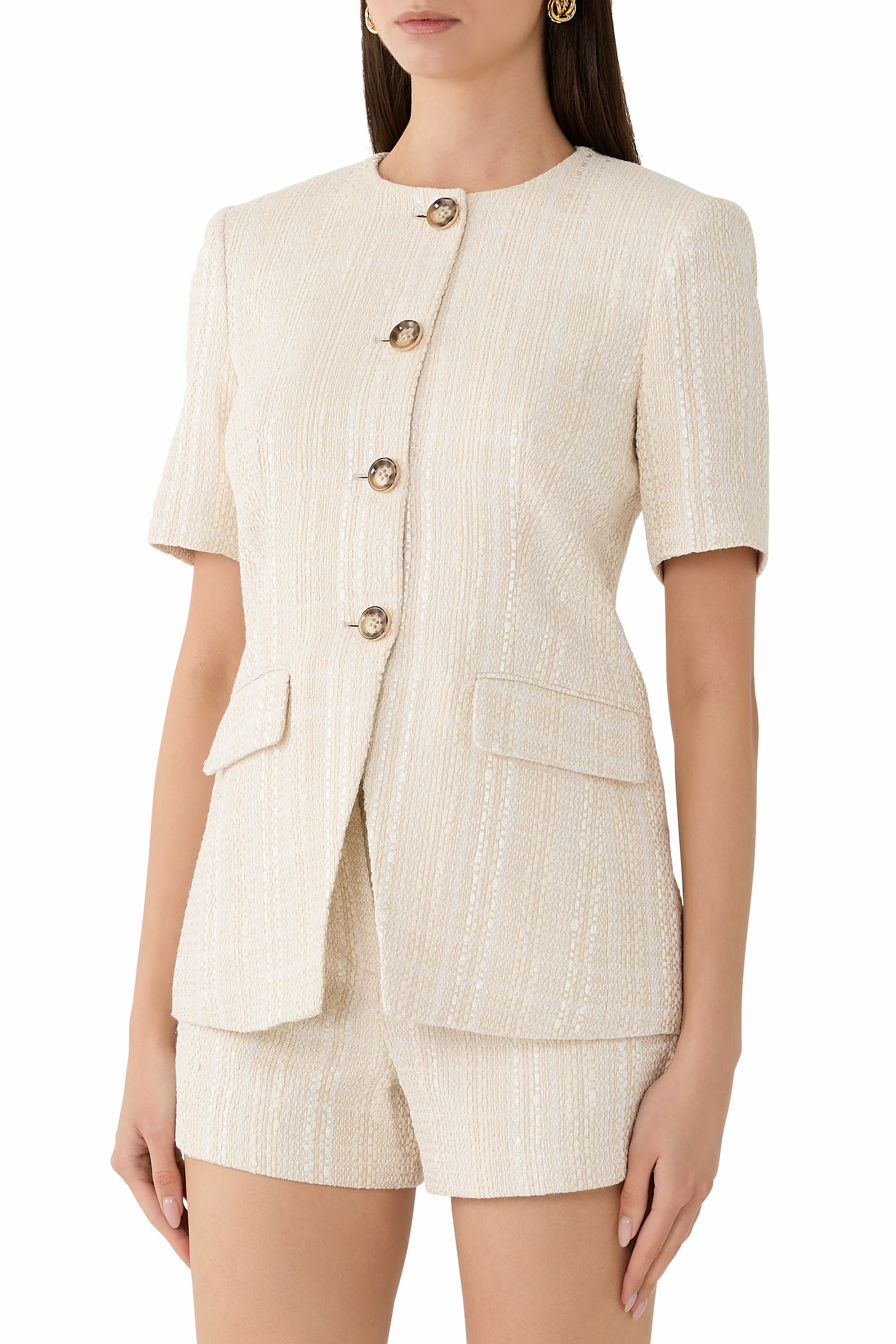 Bodie Collarless Blazer