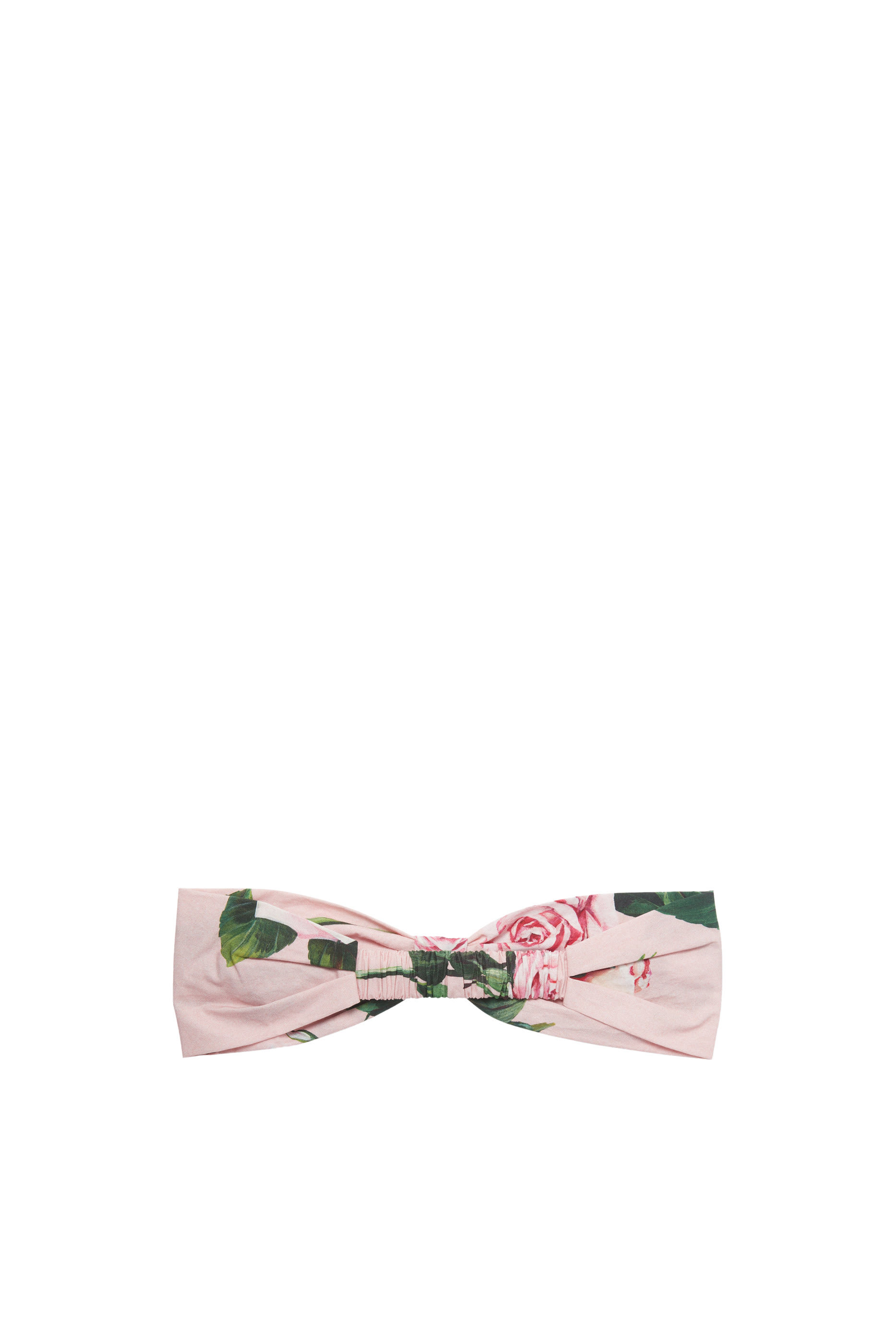 Kids Rose Print Poplin Headband