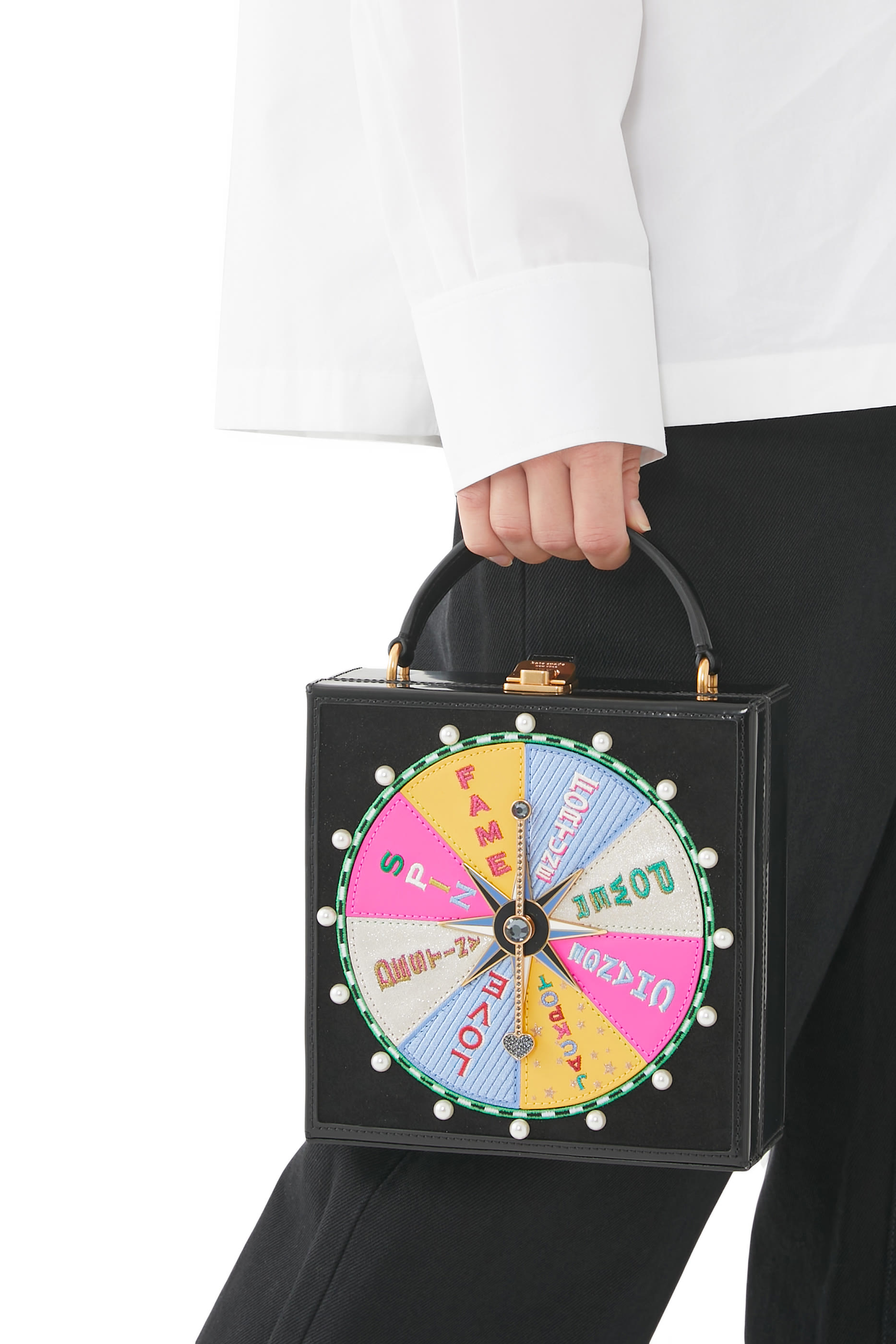 Fortune Favors Top Handle Crossbody Bag