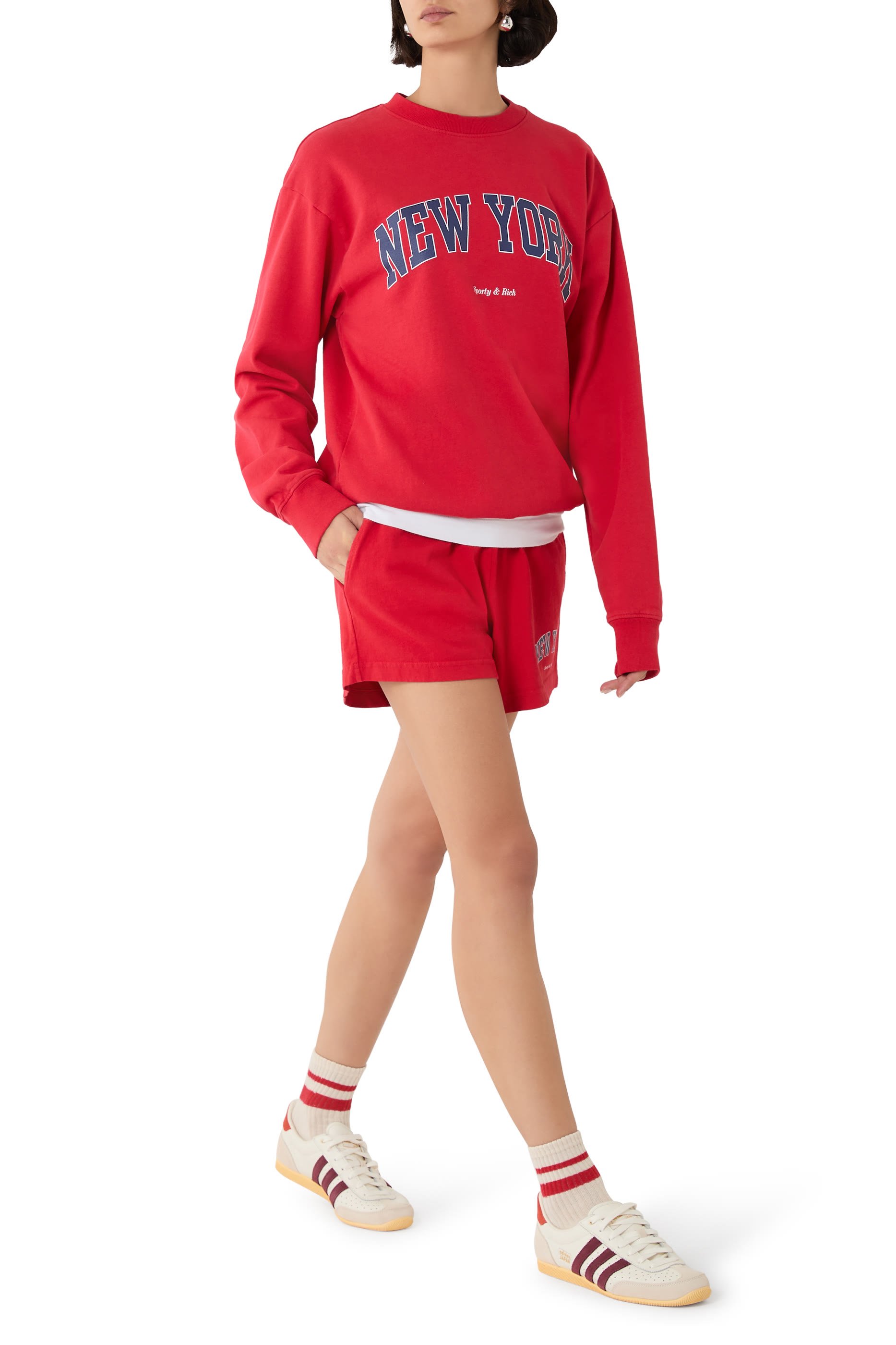 New York Ivy Crewneck Sweatshirt