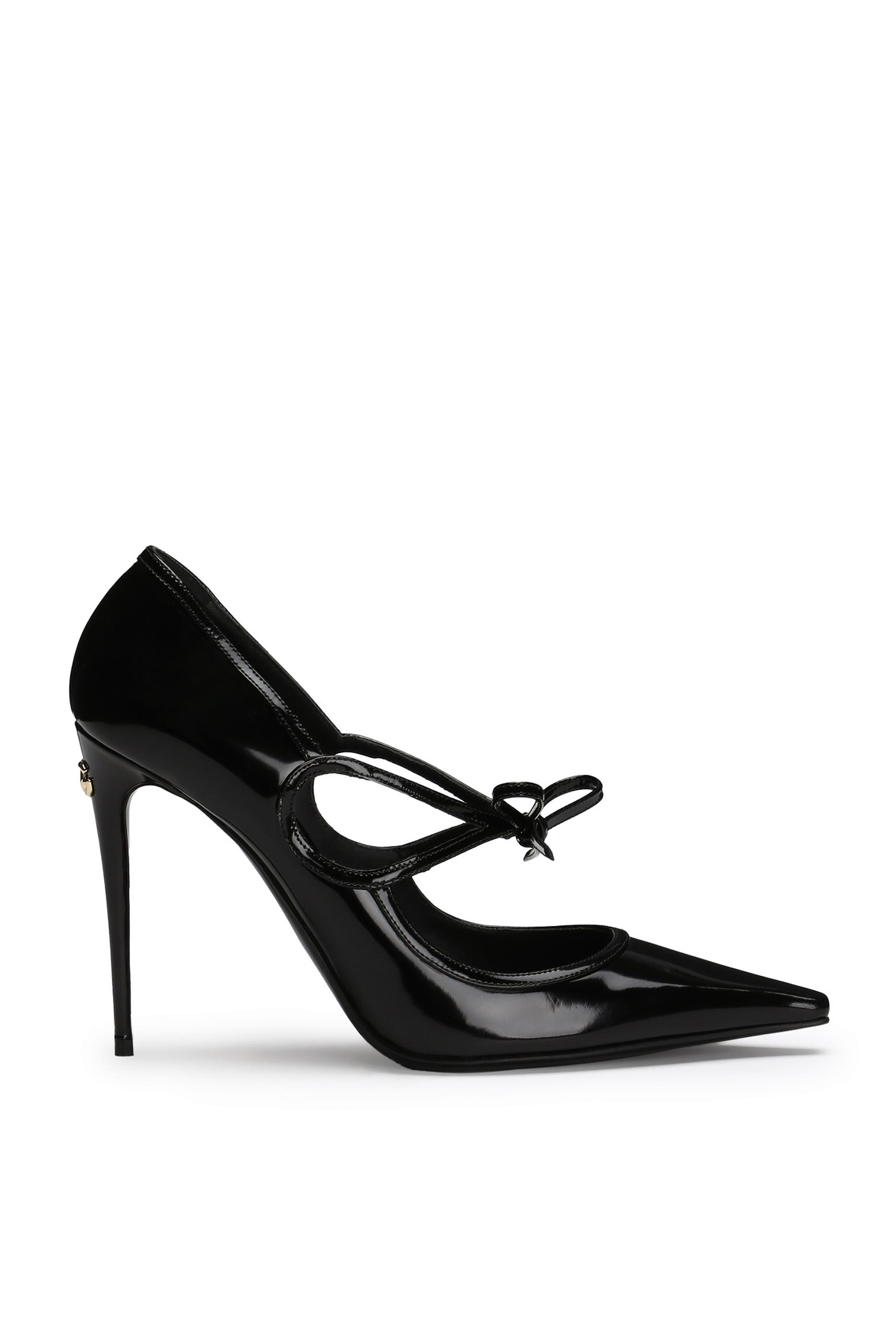 Ribbon-Tie 105 Leather Pumps
