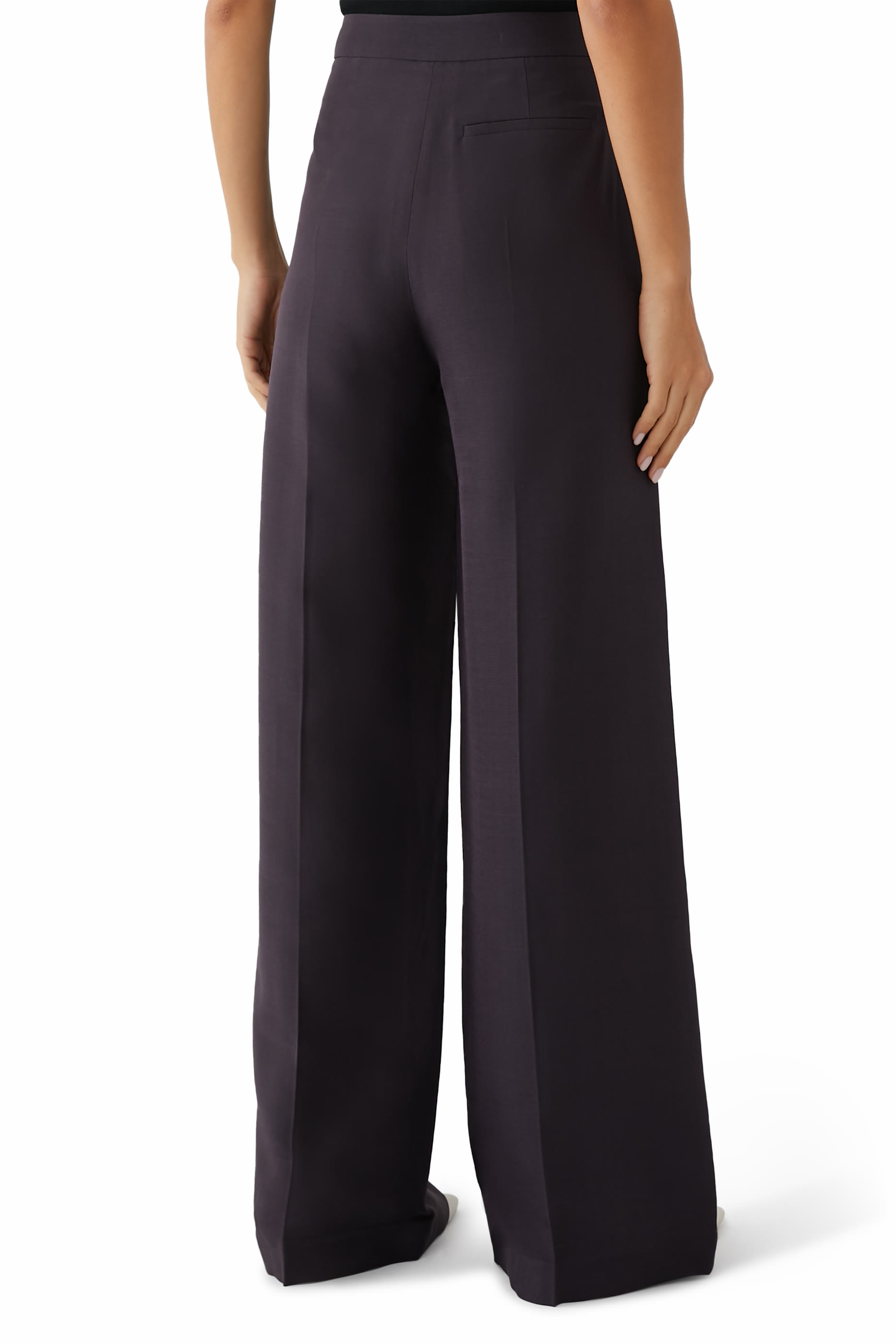 Alane Evening Silk Blend Trousers