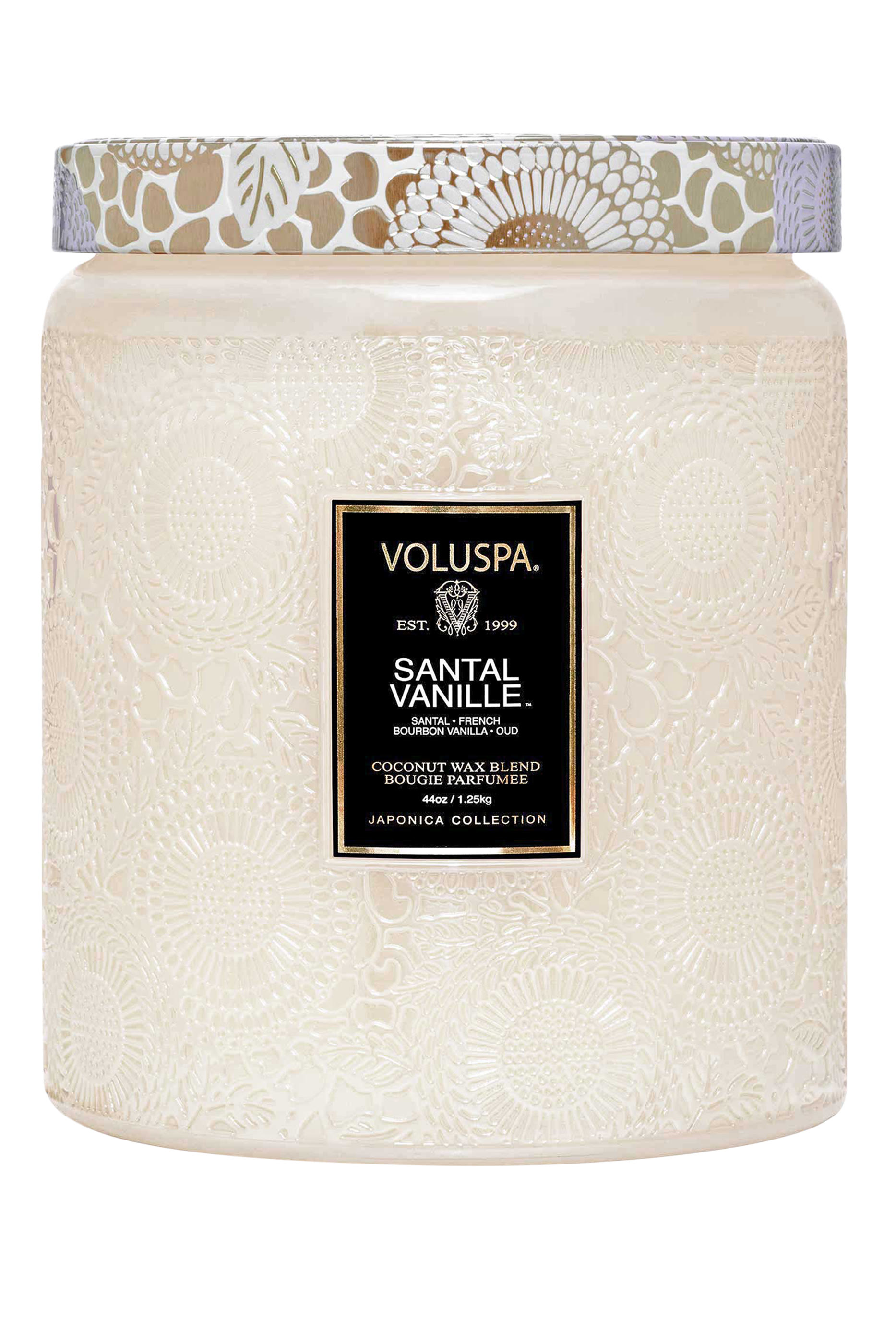 Santal Vanille Luxe Jar Candle
