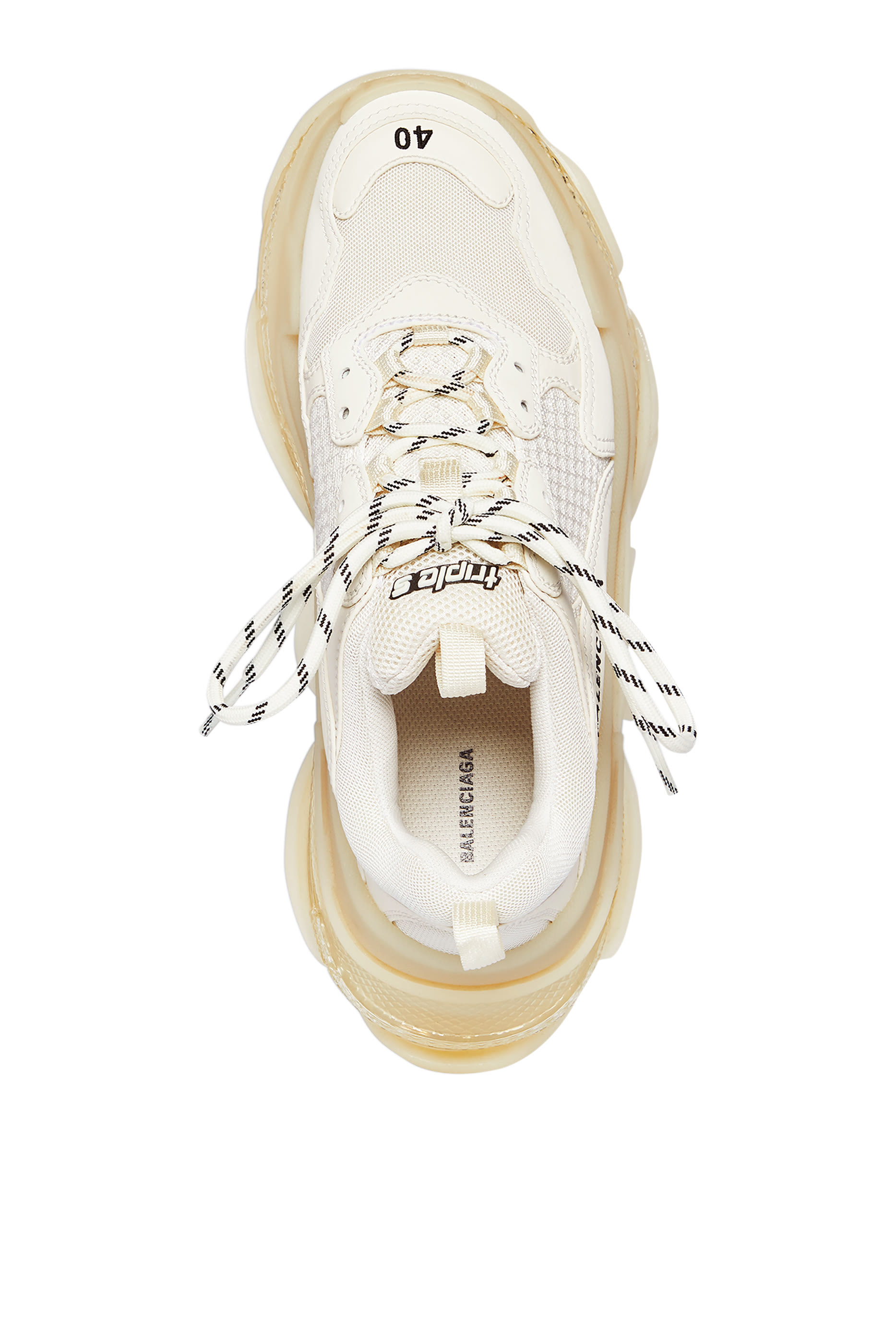 Triple S Clear Sole Sneakers