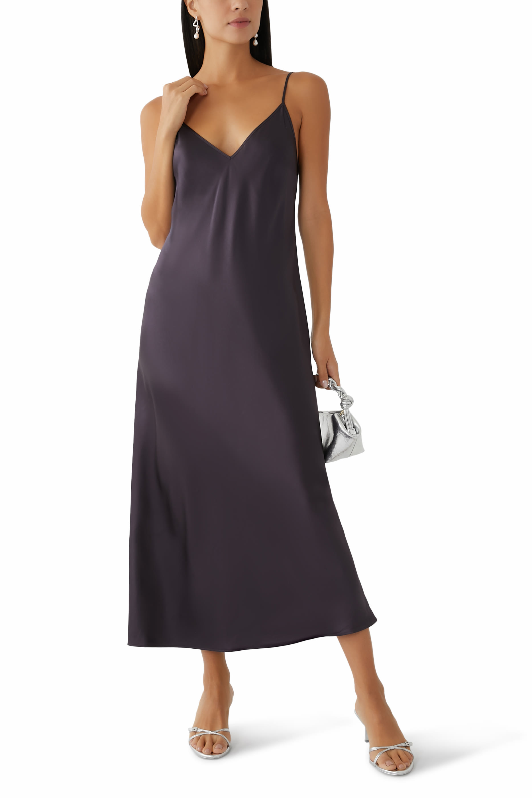 Silk Satin Clea Dress
