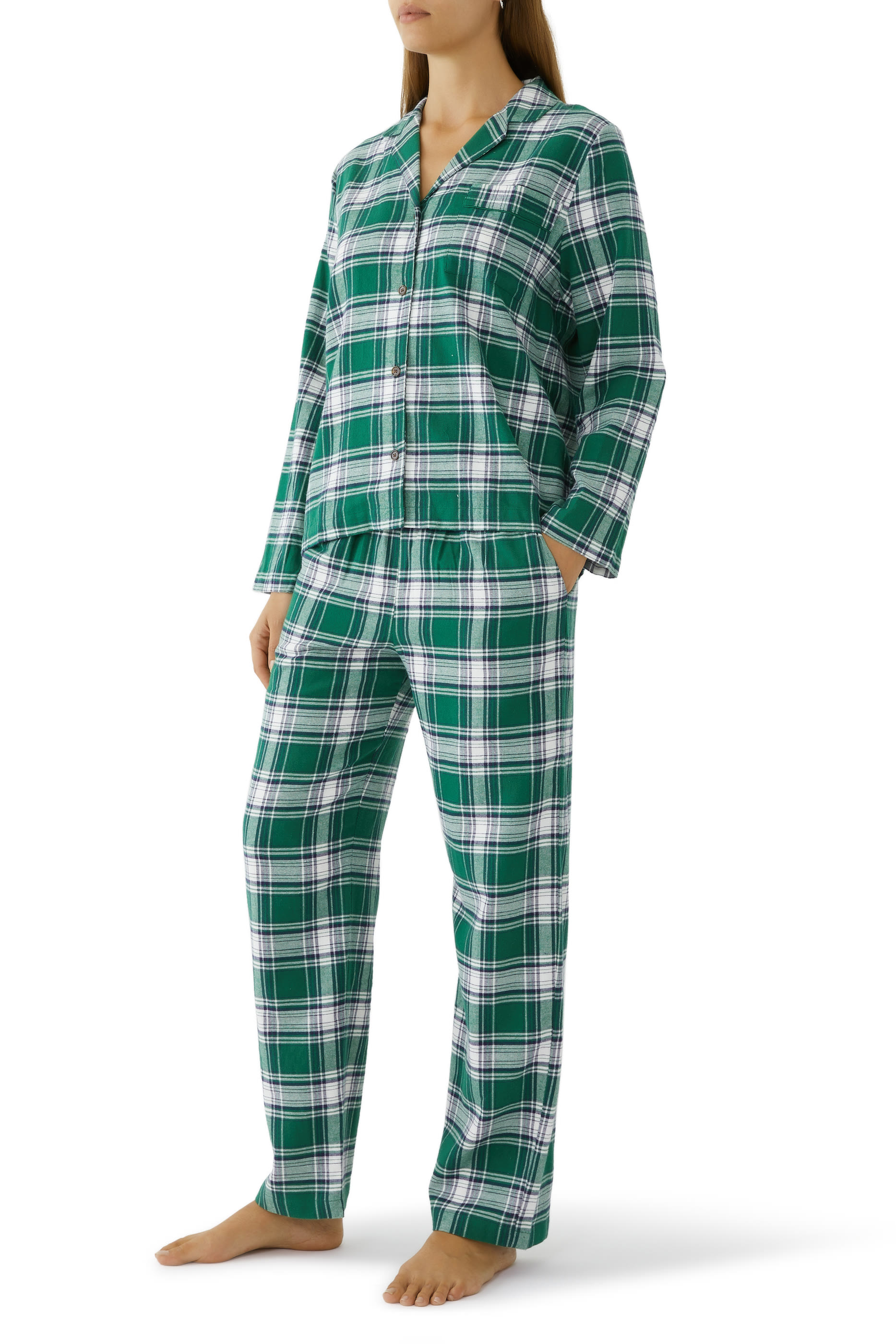 Flannel Long PJ Set