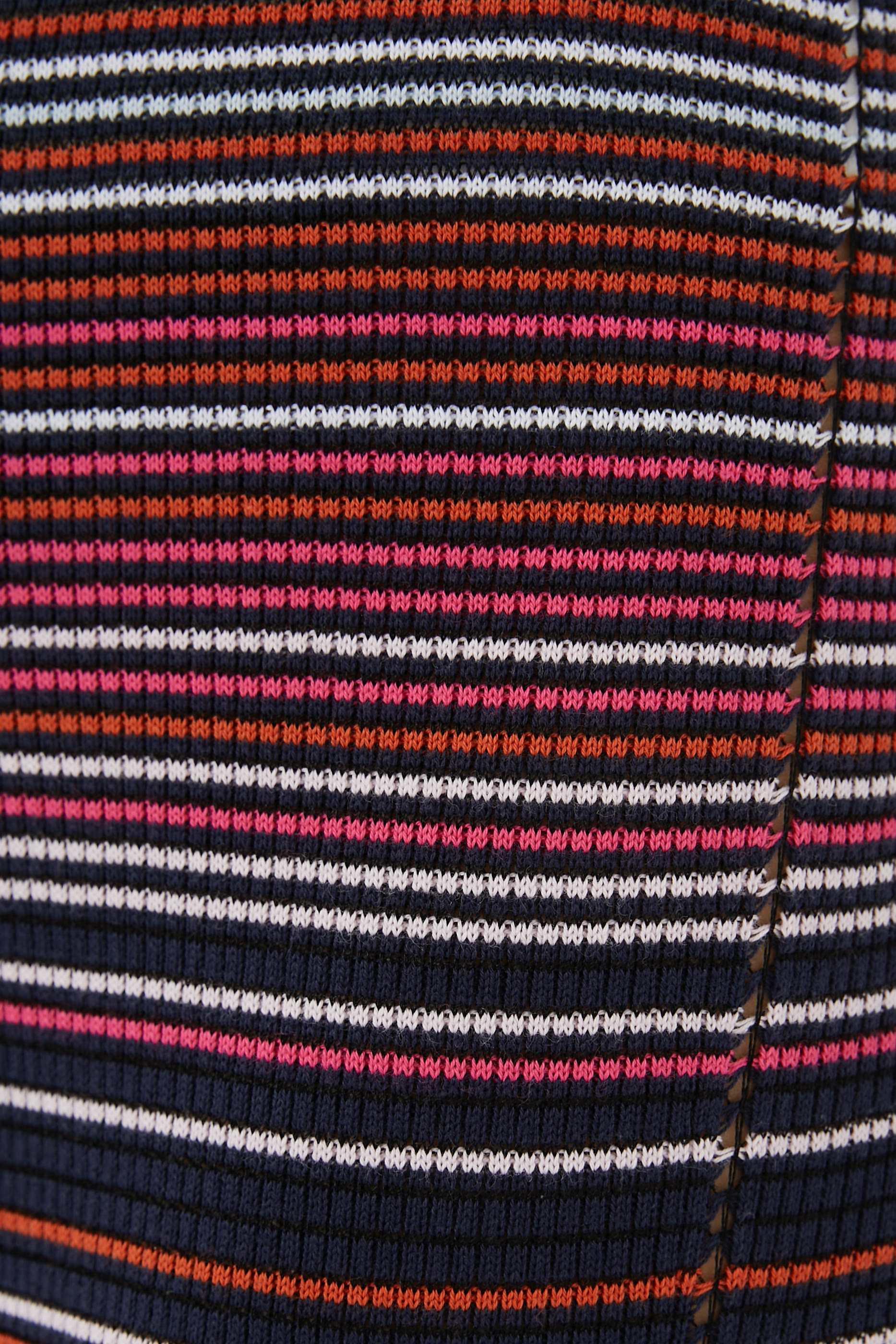 Striped Cotton Flare Pants