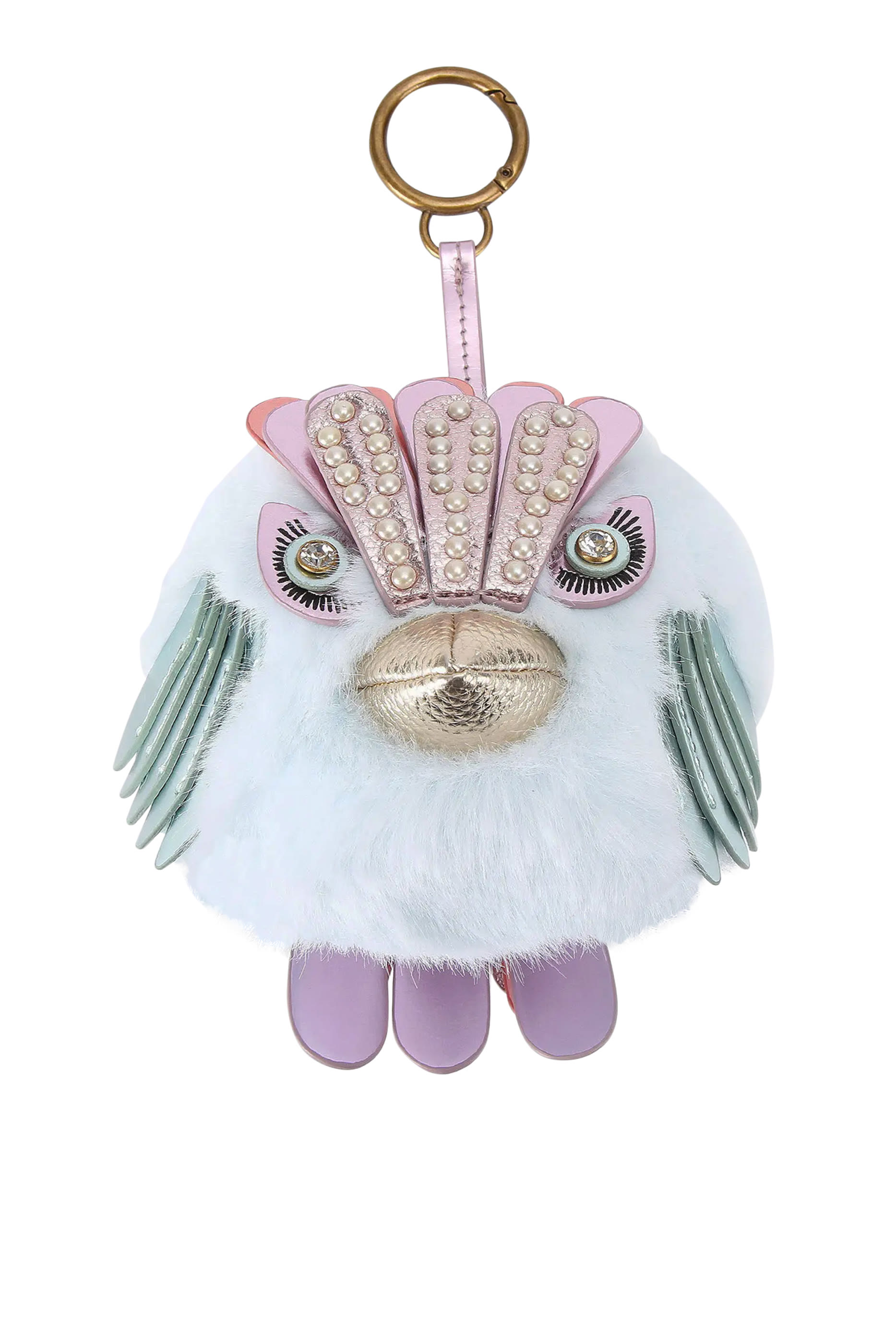 Pom Pom Eagle Charm