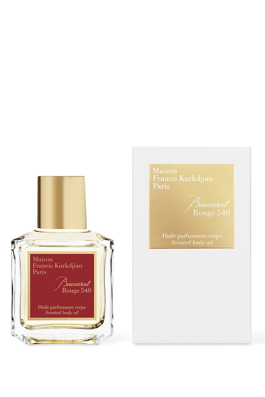 Baccarat Rouge 540 Scented Body Oil