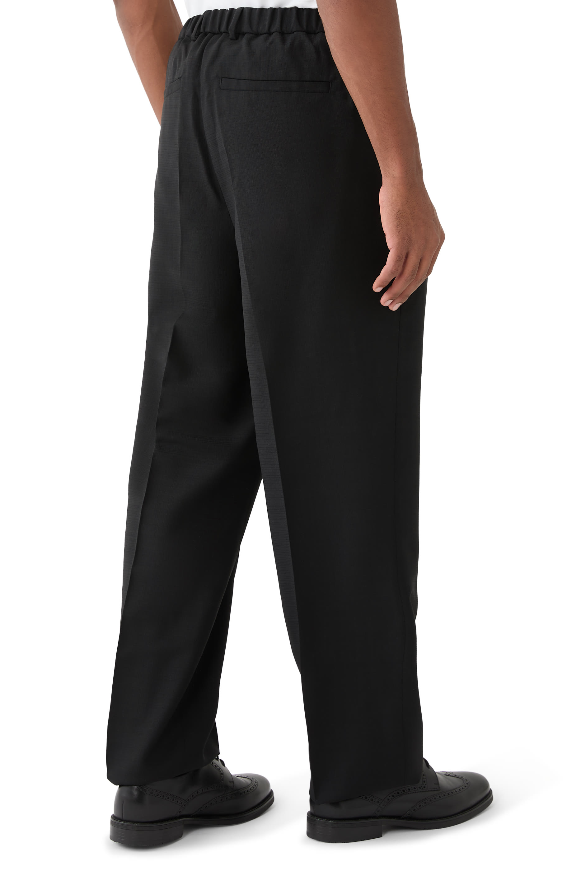 Straight Leg Elasticated Pants