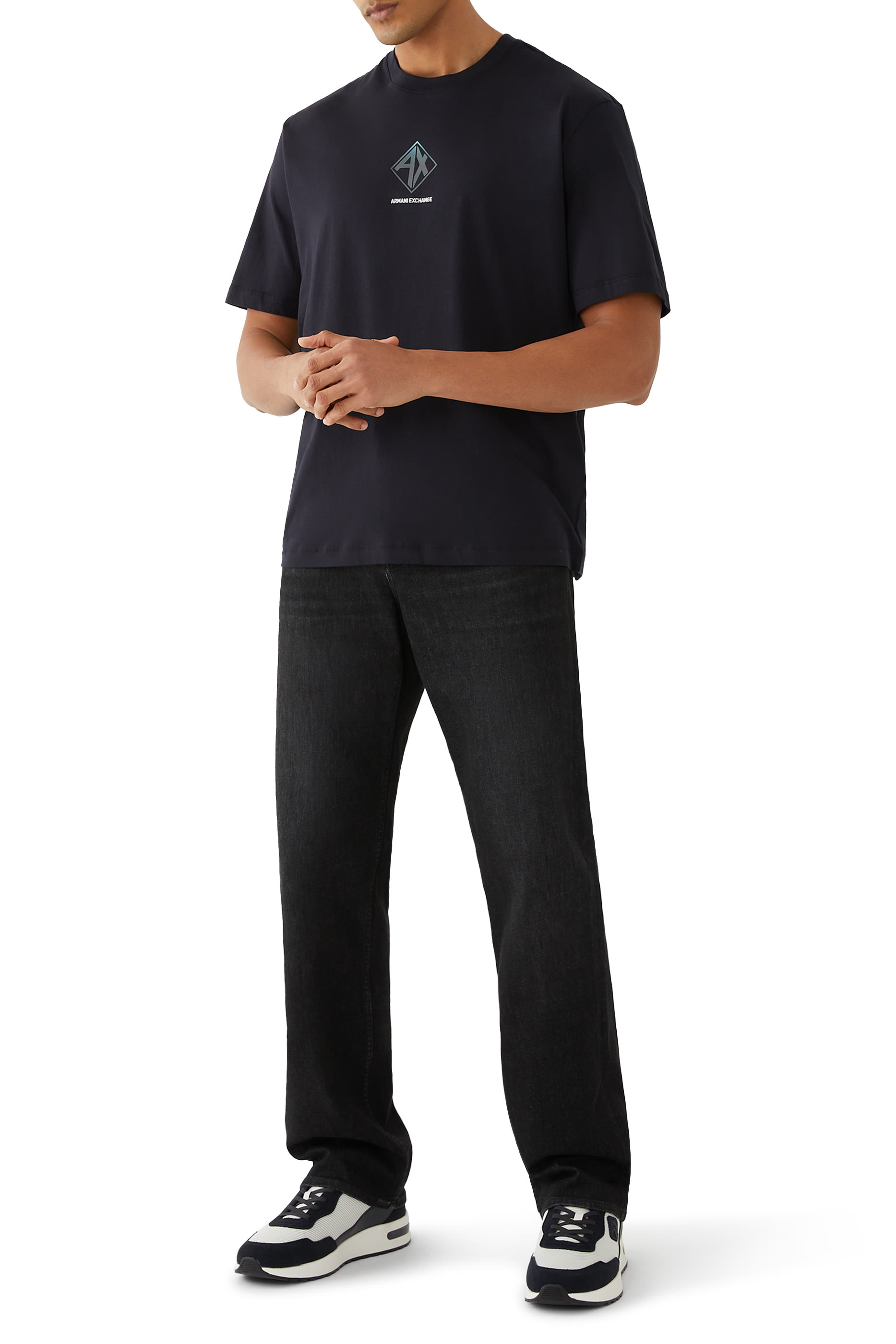 AX Logo Regular Fit T-Shirt