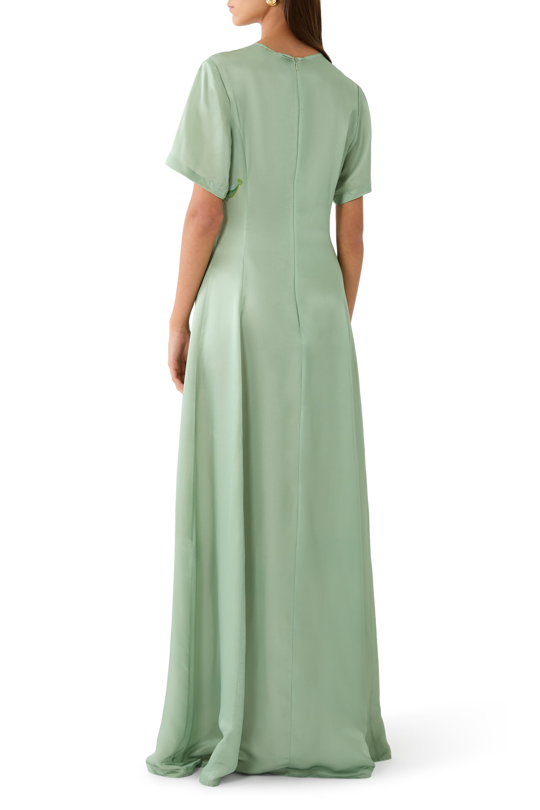 Alice Short Sleeves Maxi Dress