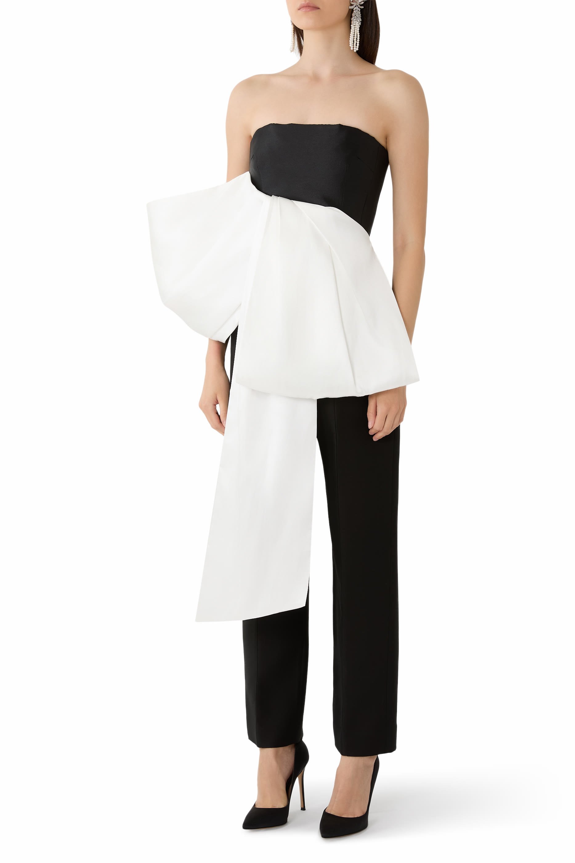 Nadina Bow-Embellished Top