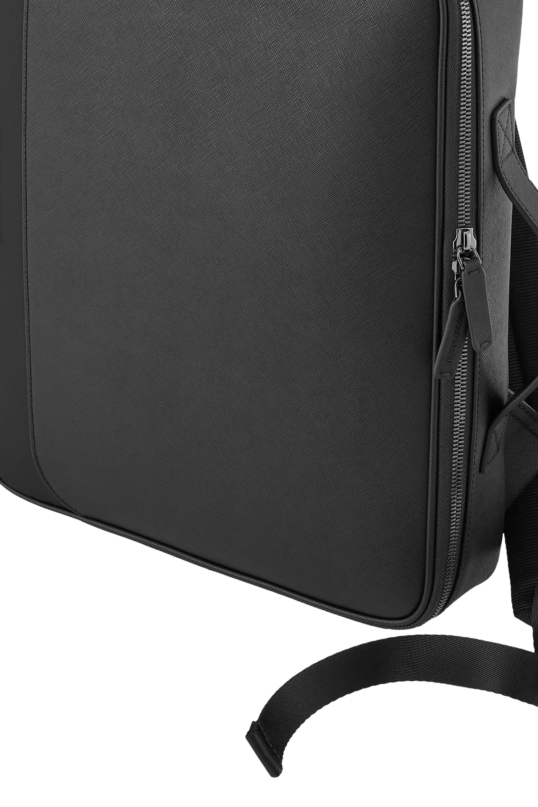 ASV Regenerated Saffiano and Recycled Nylon Business Bag