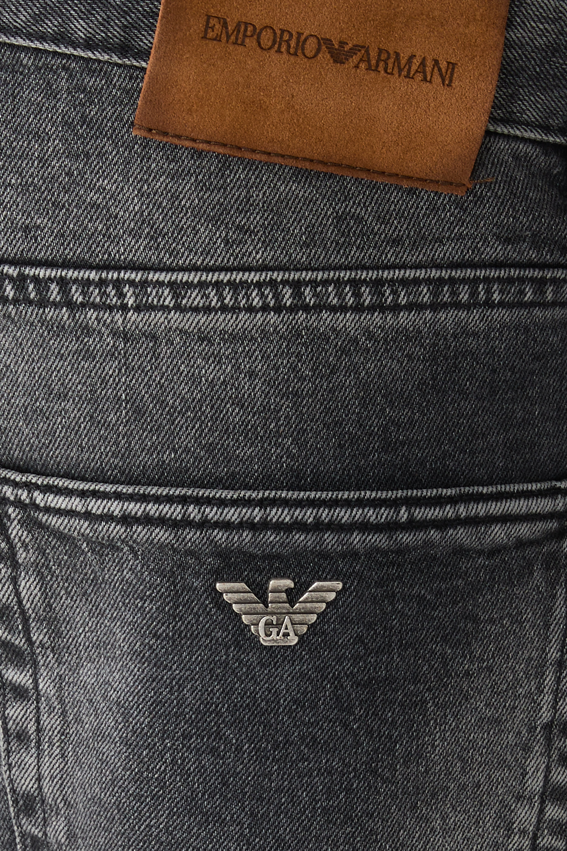 Fading Five-Pocket Jeans