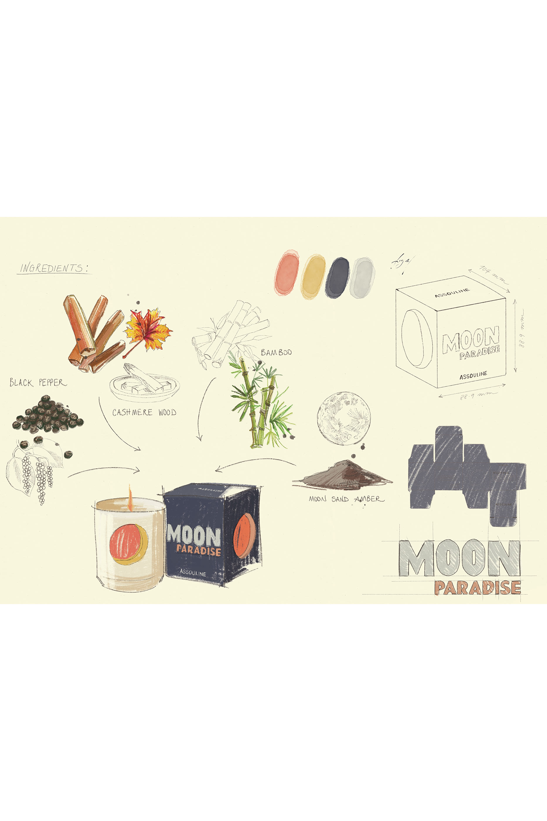  Moonlight Harmony - Travel From Home Candle