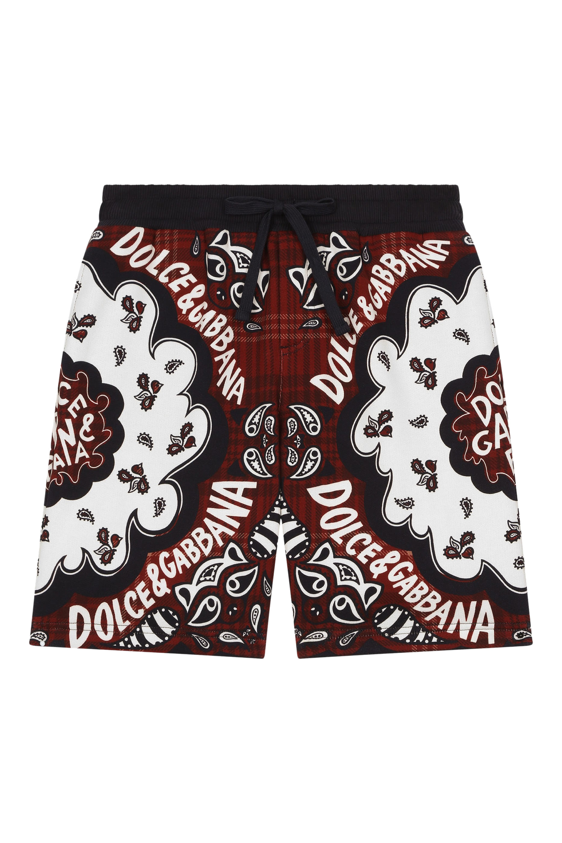 Kids Bandana-Print Shorts