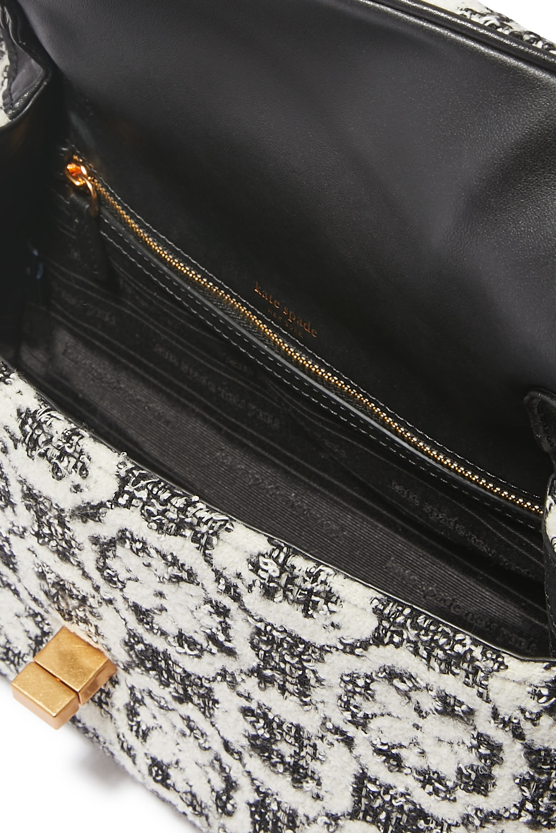 Evelyn Spade Flower Medium Crossbody Bag