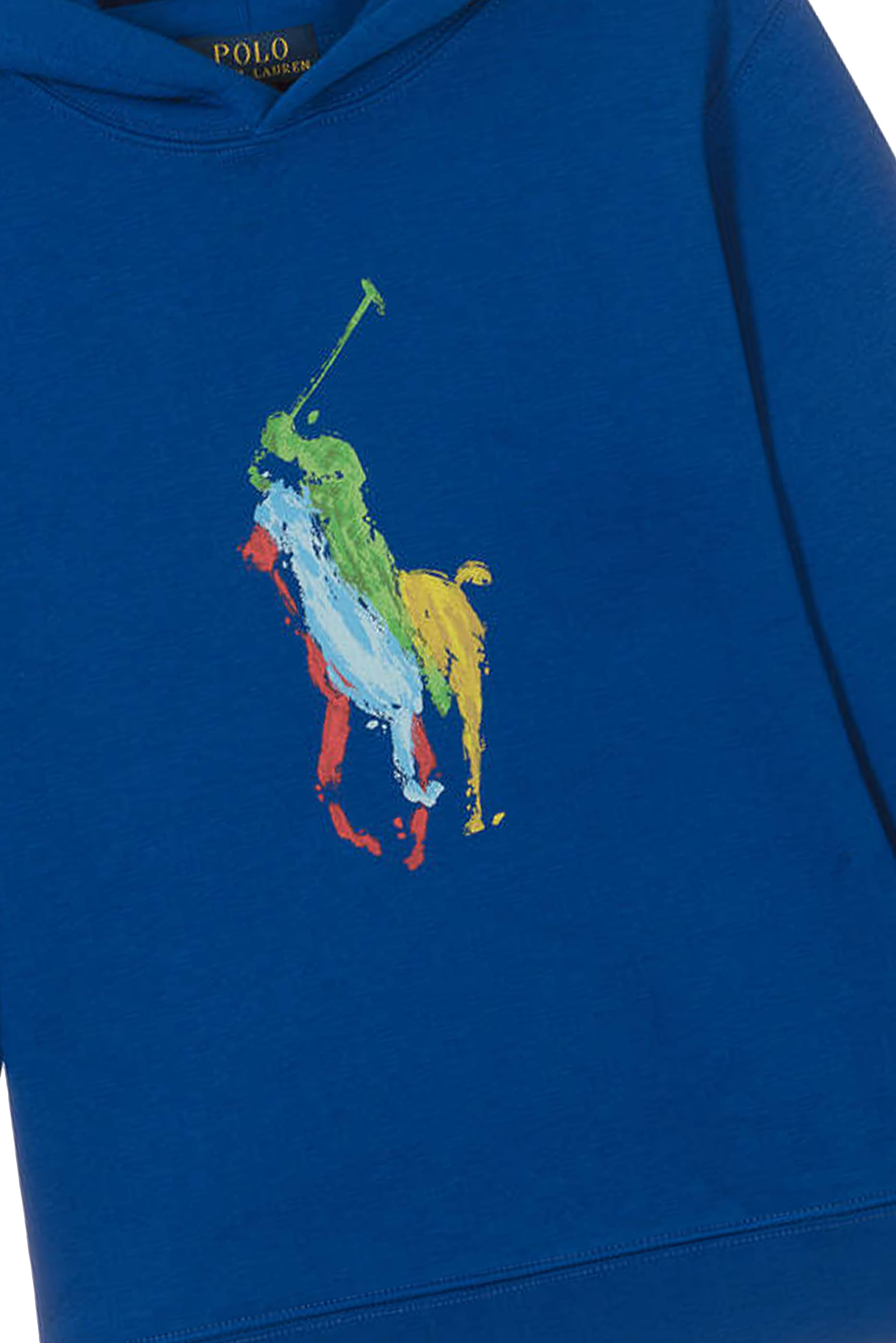 Kids PO Hood Knit Sweatshirt