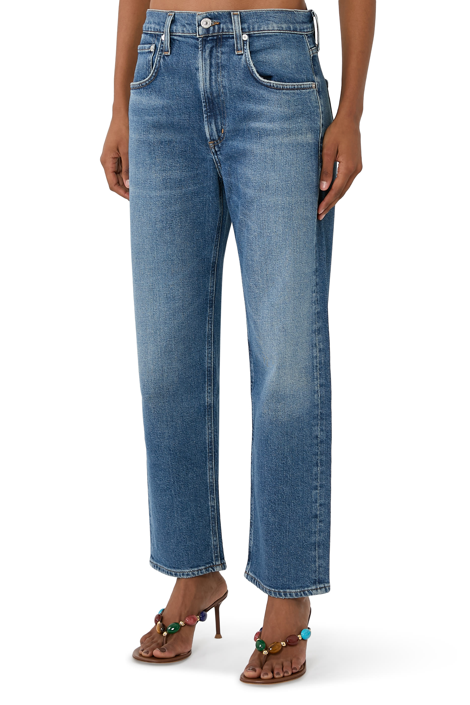 Delfina Straight Jeans