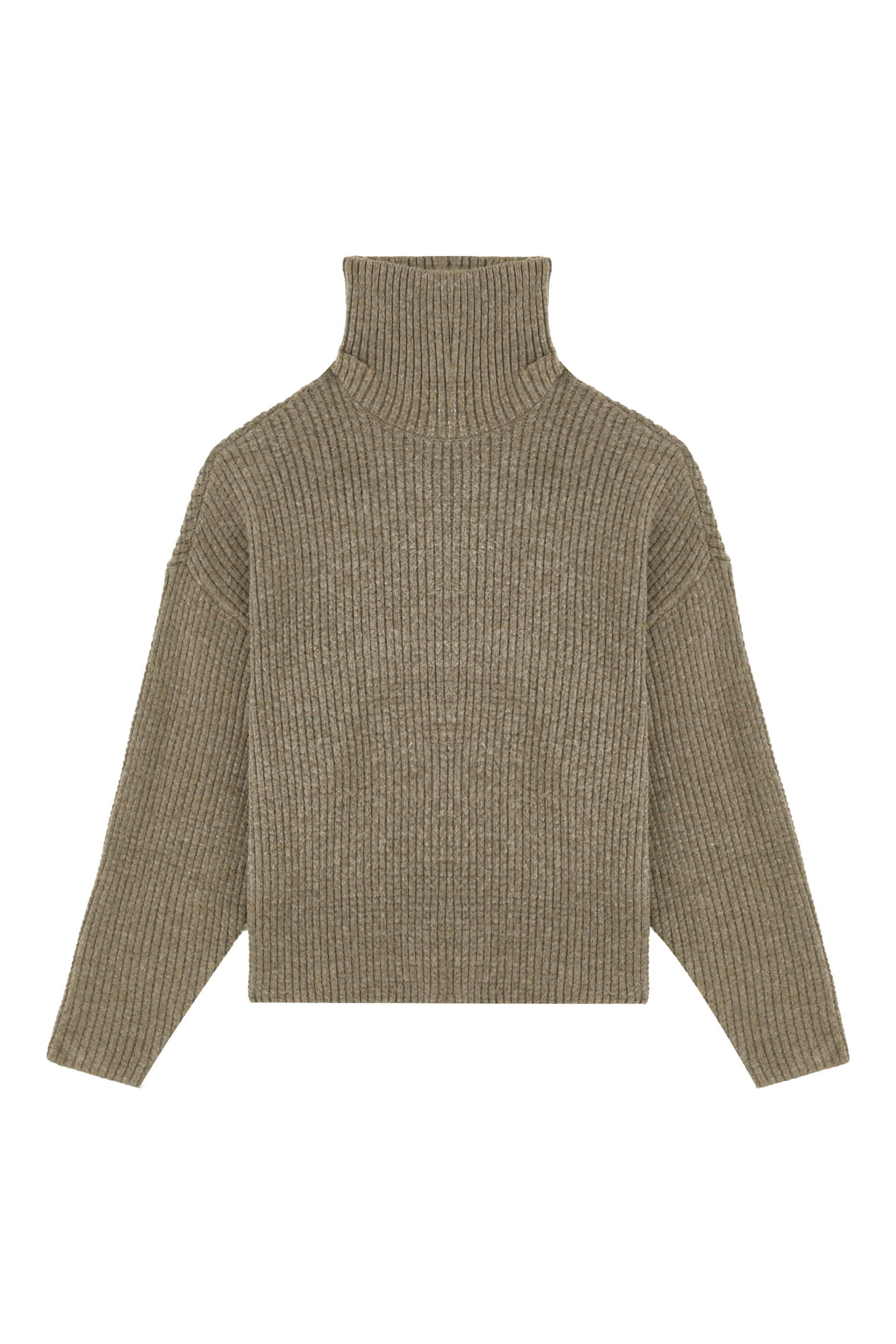 Heavy Waffle Turtleneck