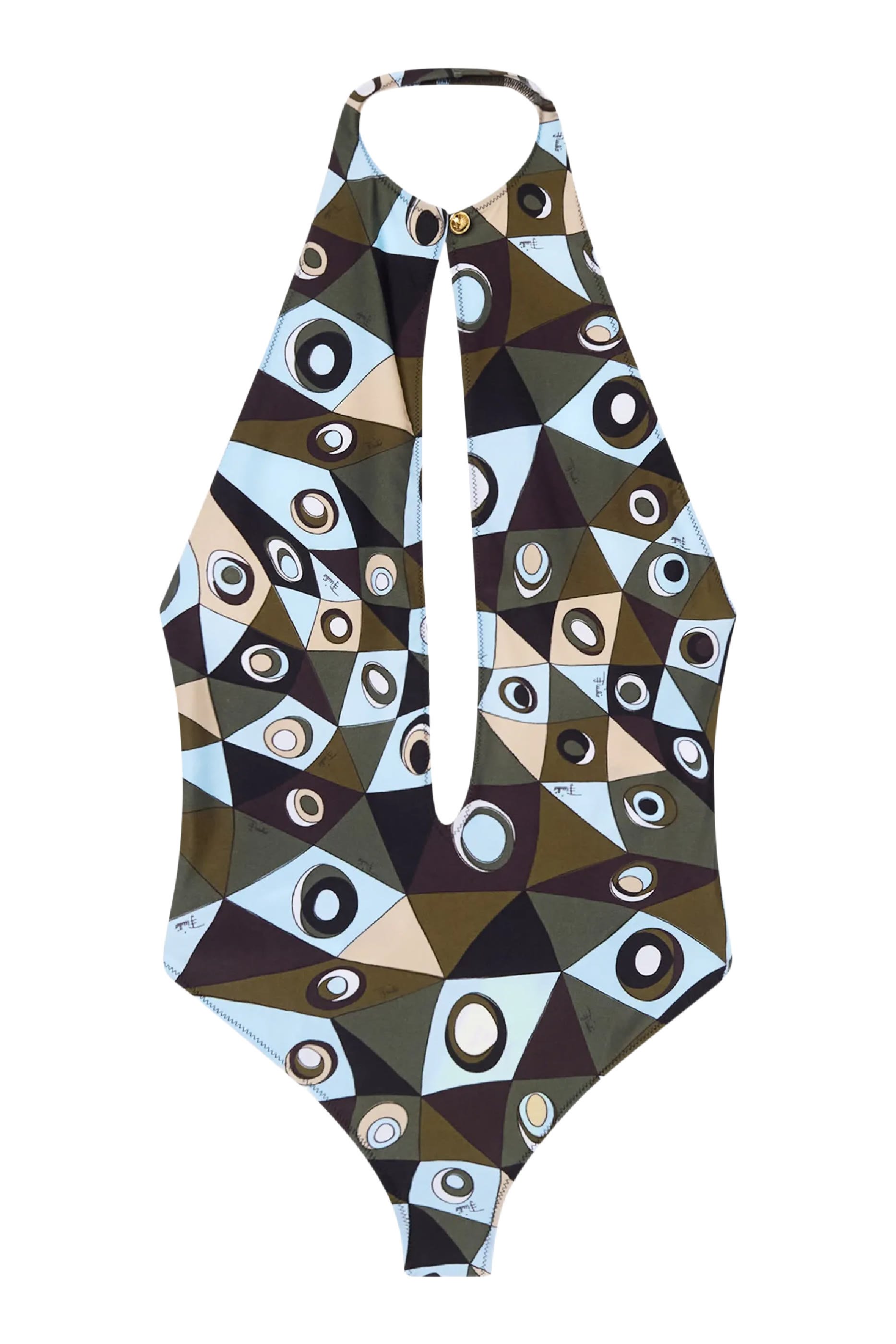 Occhi Print Swimsuit