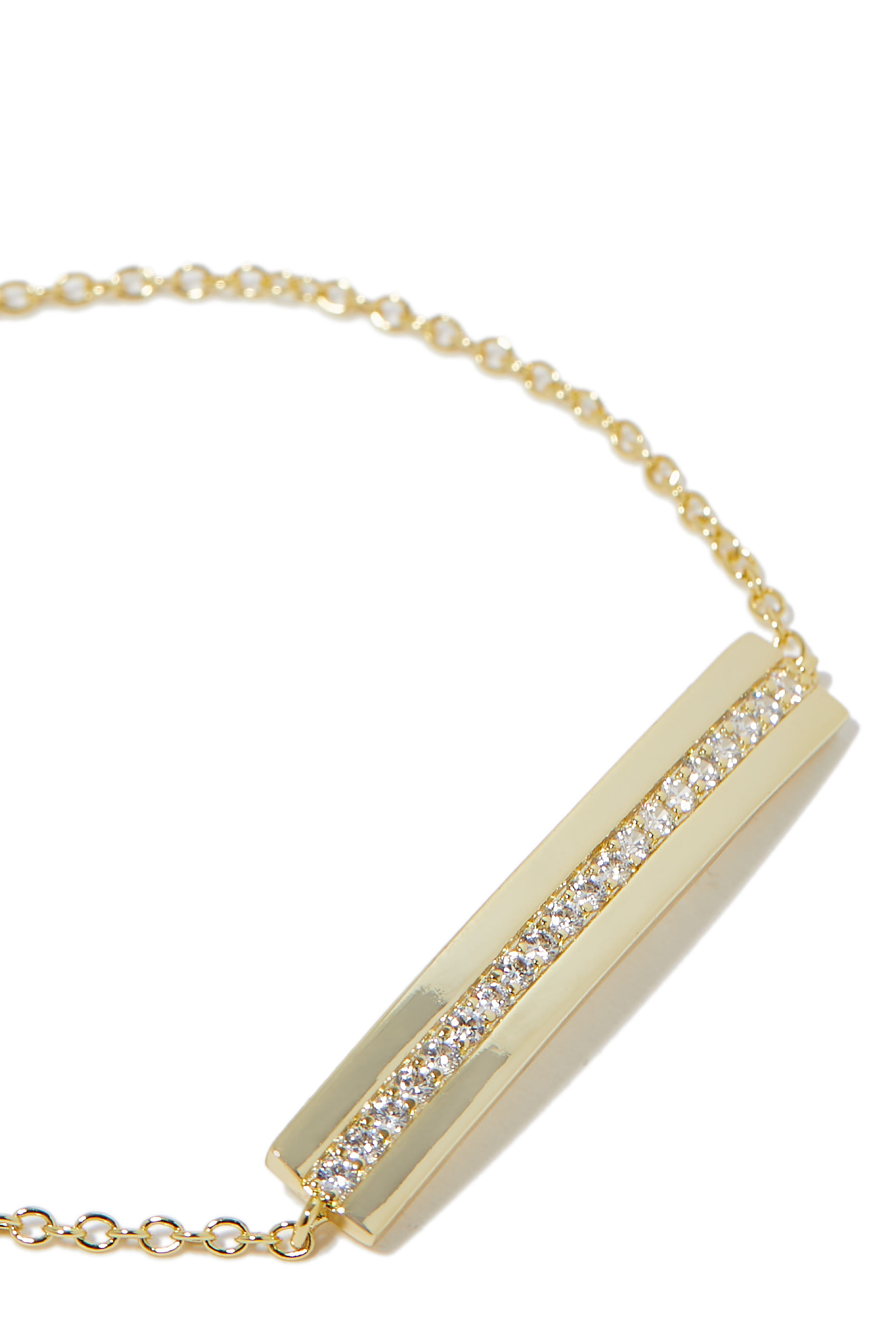CZ Bar Bracelet