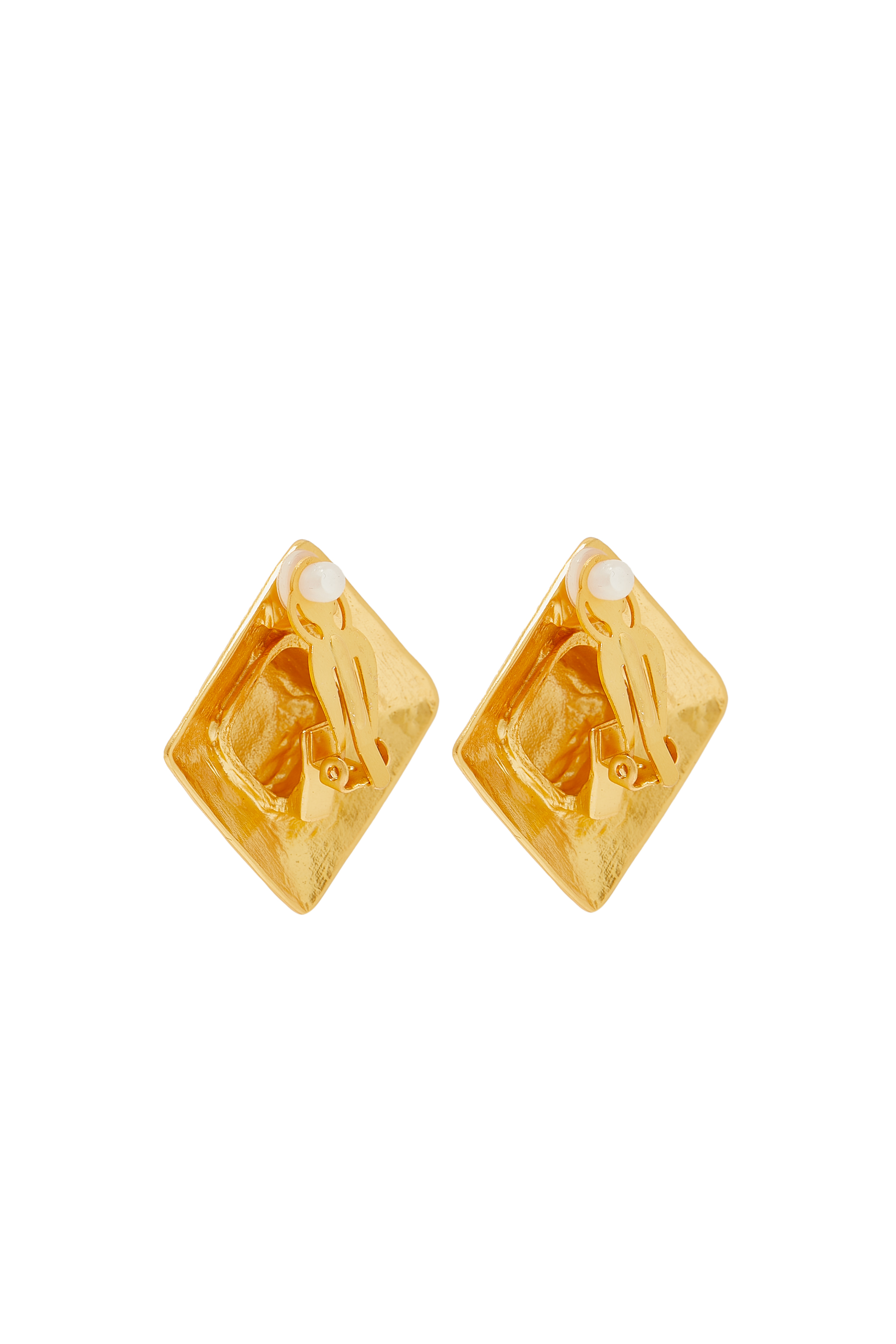 Jas Pacifique Earrings, 24k Gold Micron Plated Brass