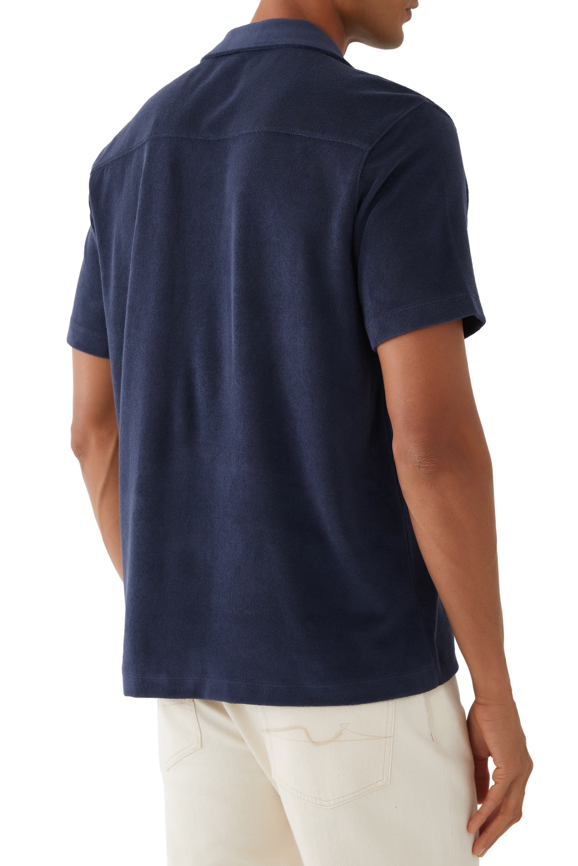 Pima Cotton Terry Cabana Shirt