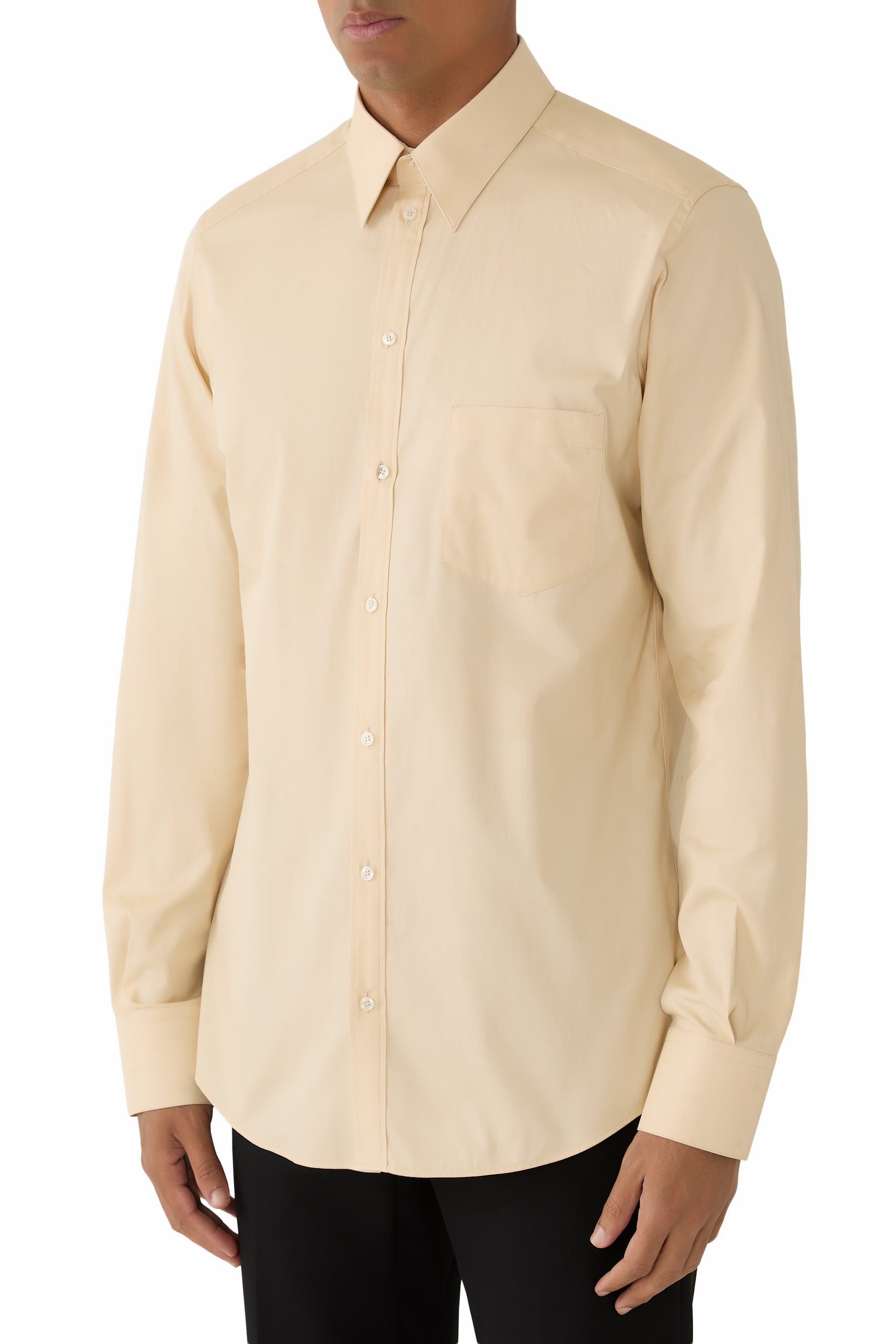 Logo-Print Poplin Martini Shirt