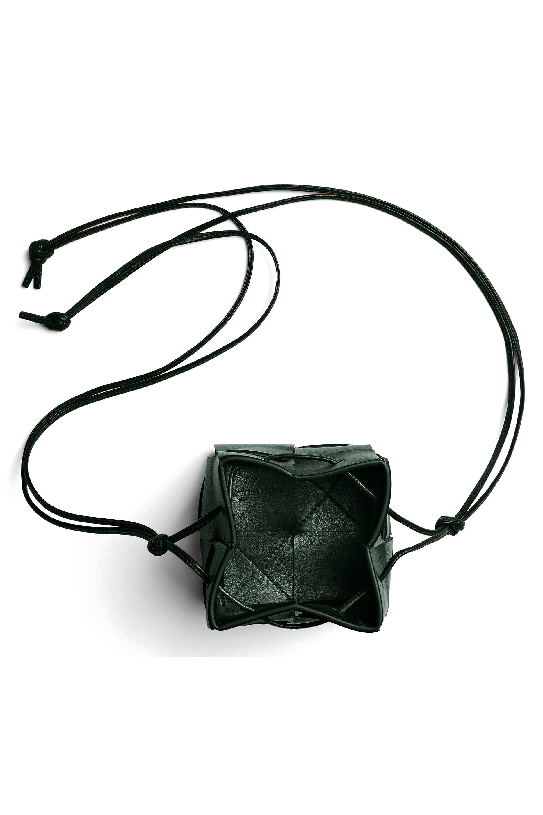 Mini Cassette Cross-Body Bucket Bag
