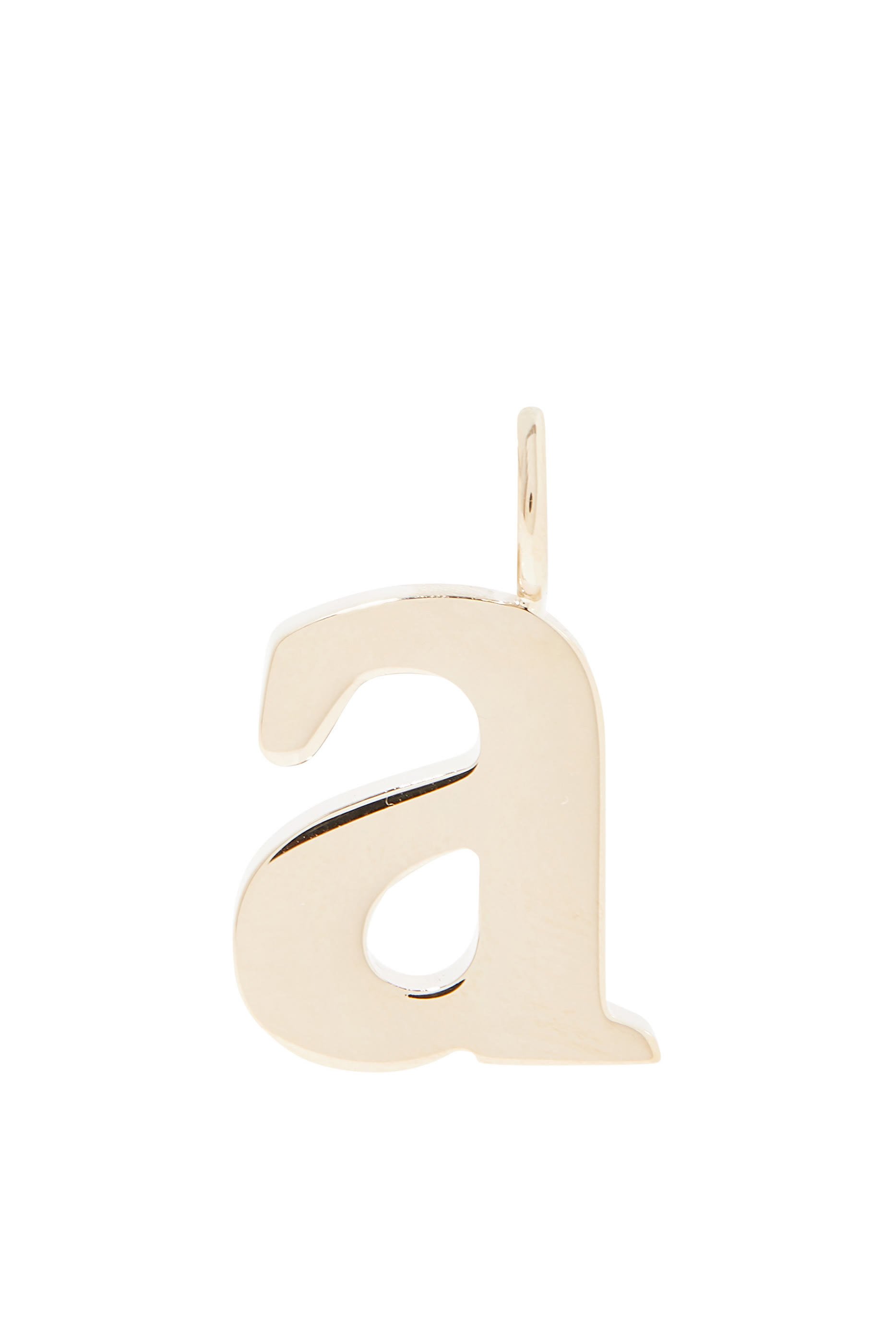 A Alphabet Charm, Brass
