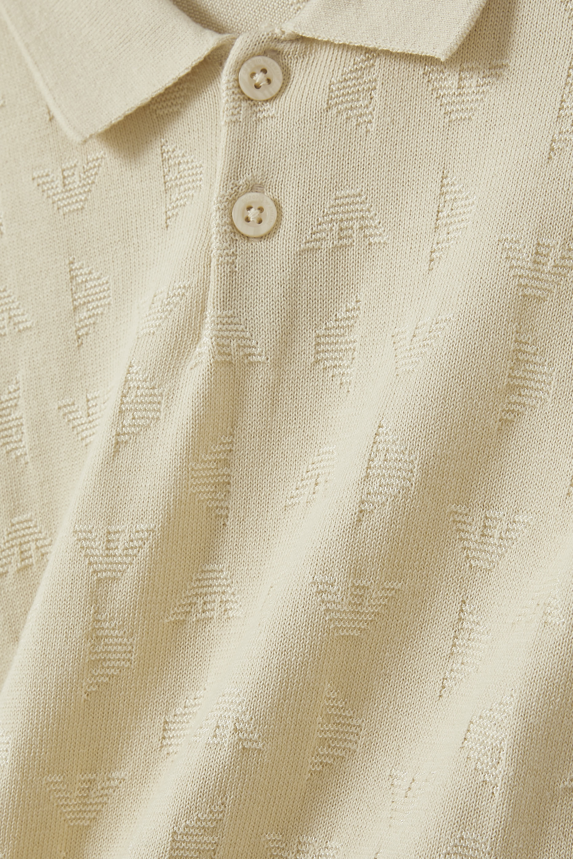 Kids Eagle Logo Knit Shirt