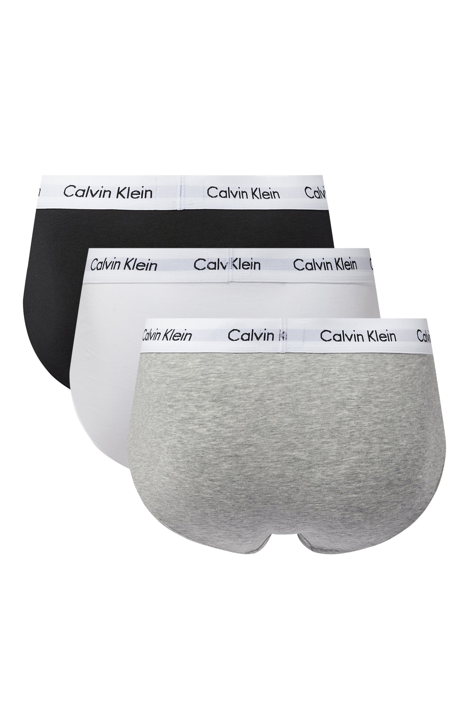 Cotton Stretch Briefs, Set of 3