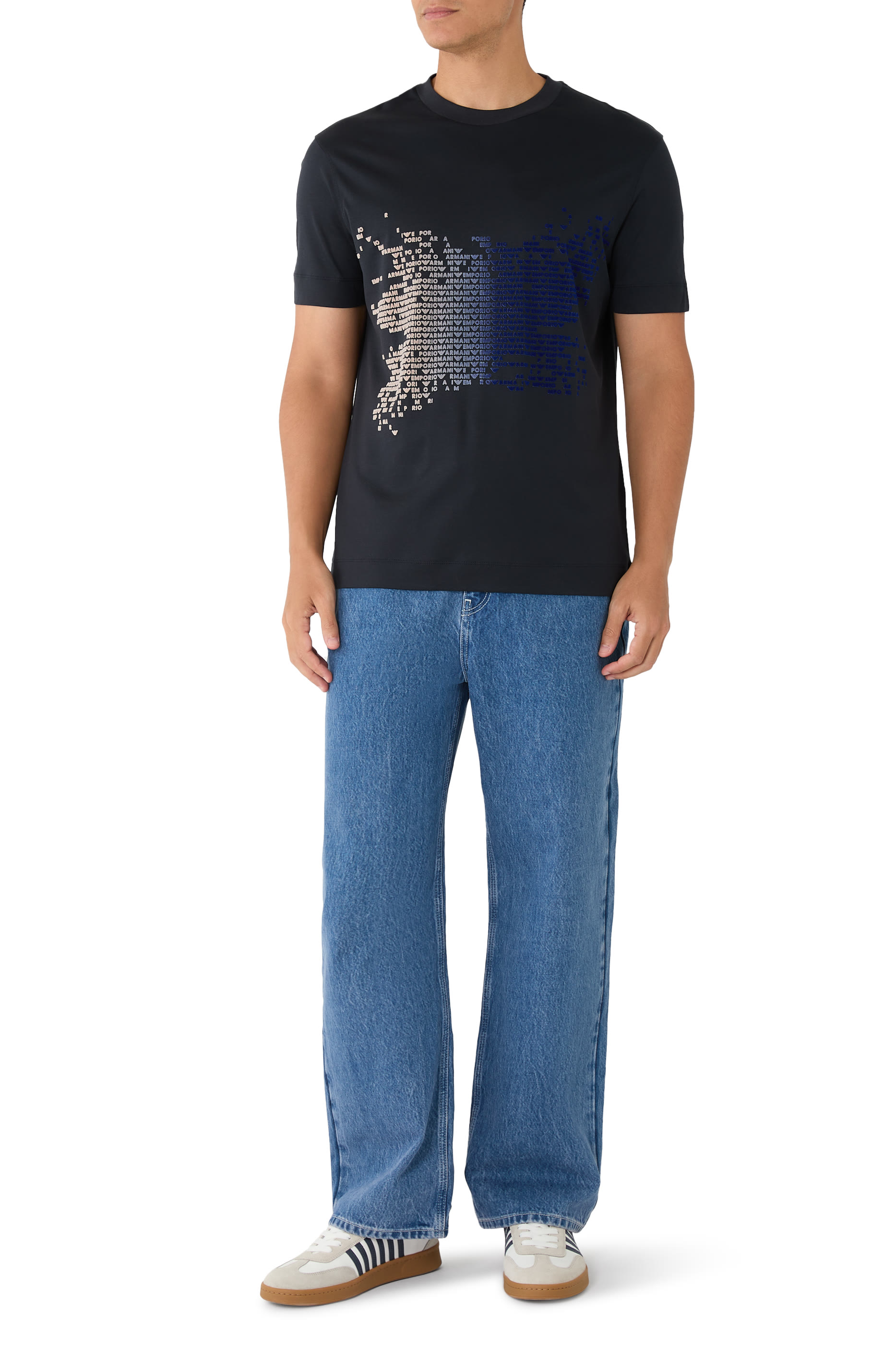 Flocking EA Logo T-shirt