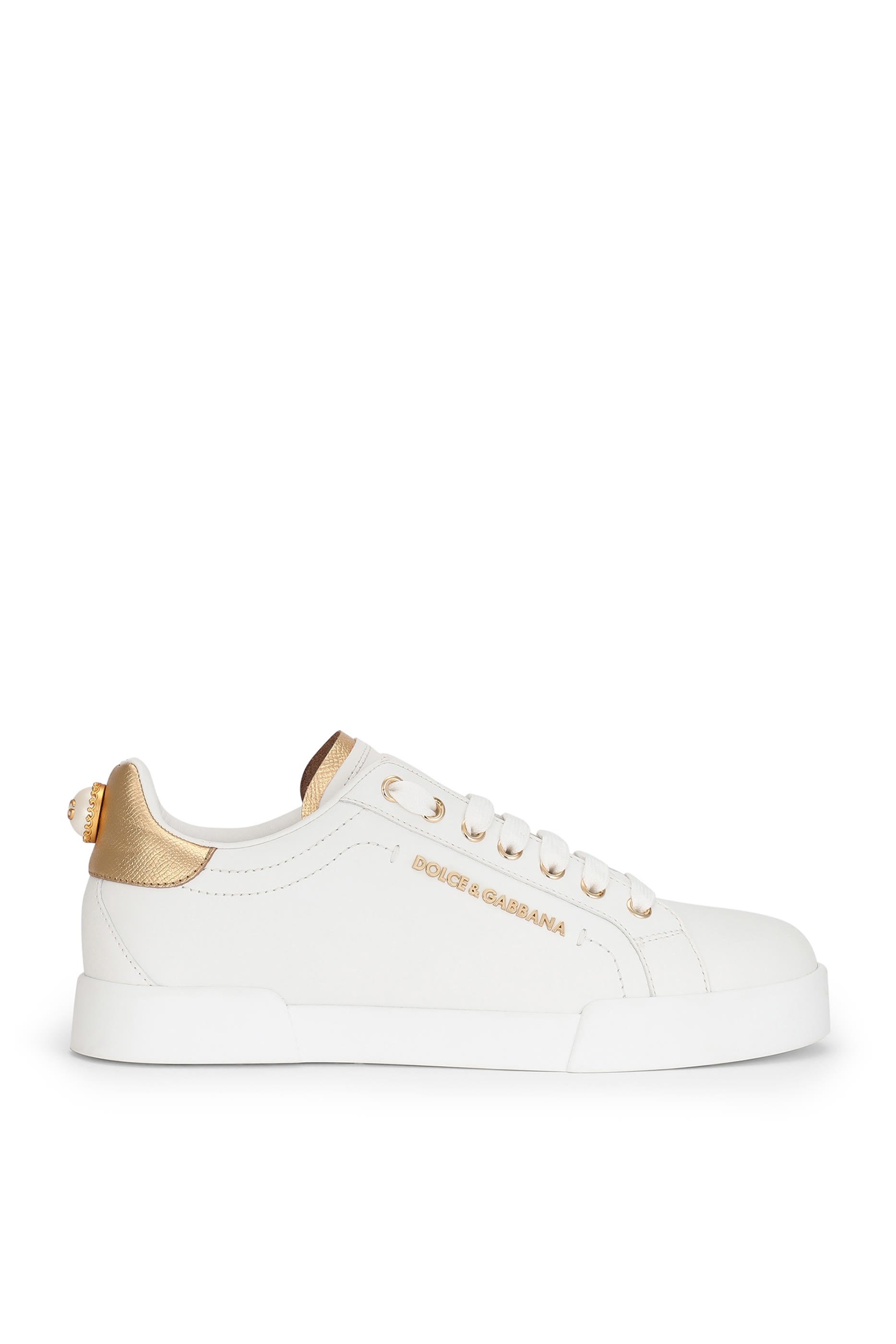 Logo Calfskin Nappa Portofino Sneakers
