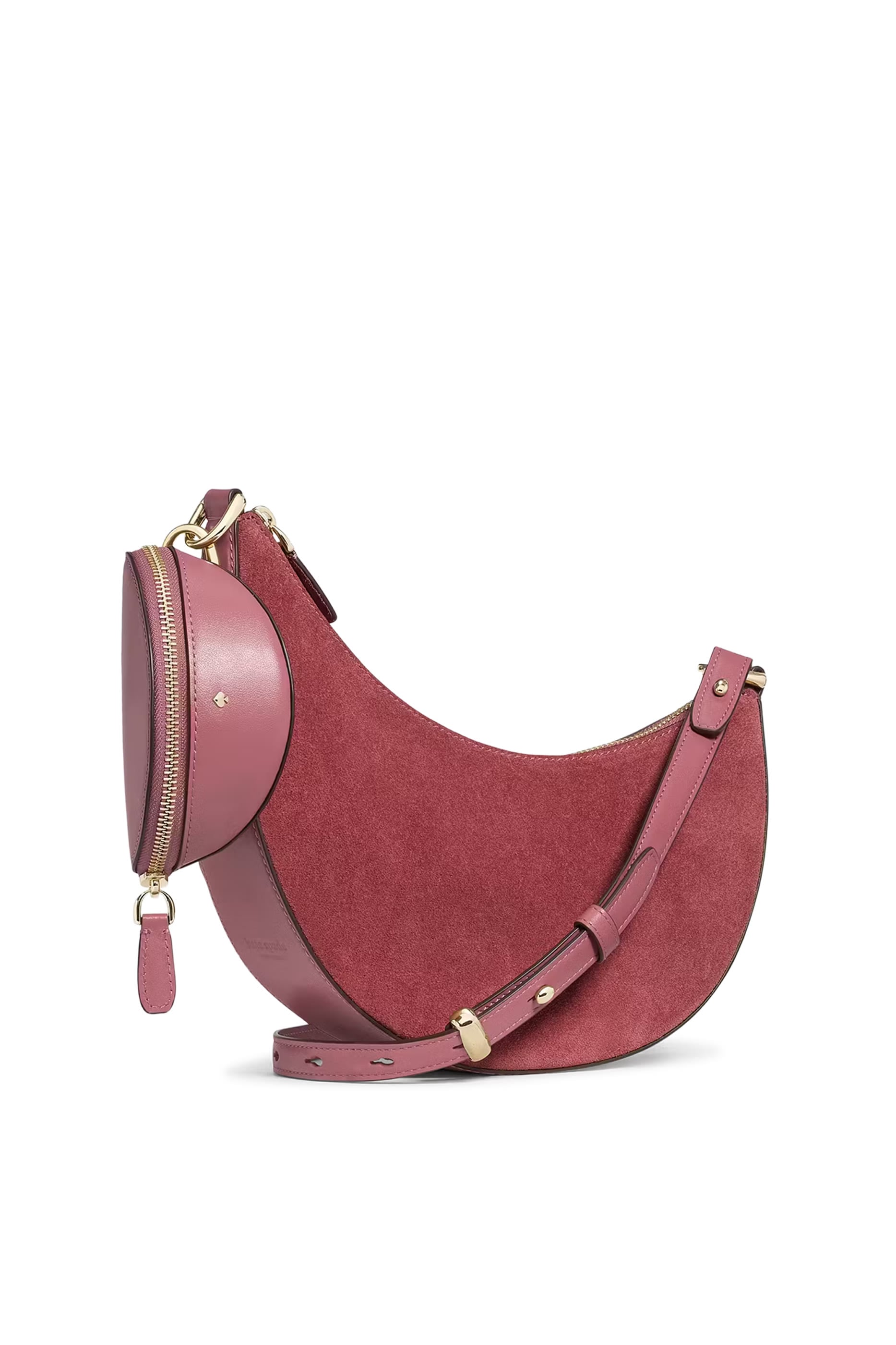Duo Suede Crossbody Bag