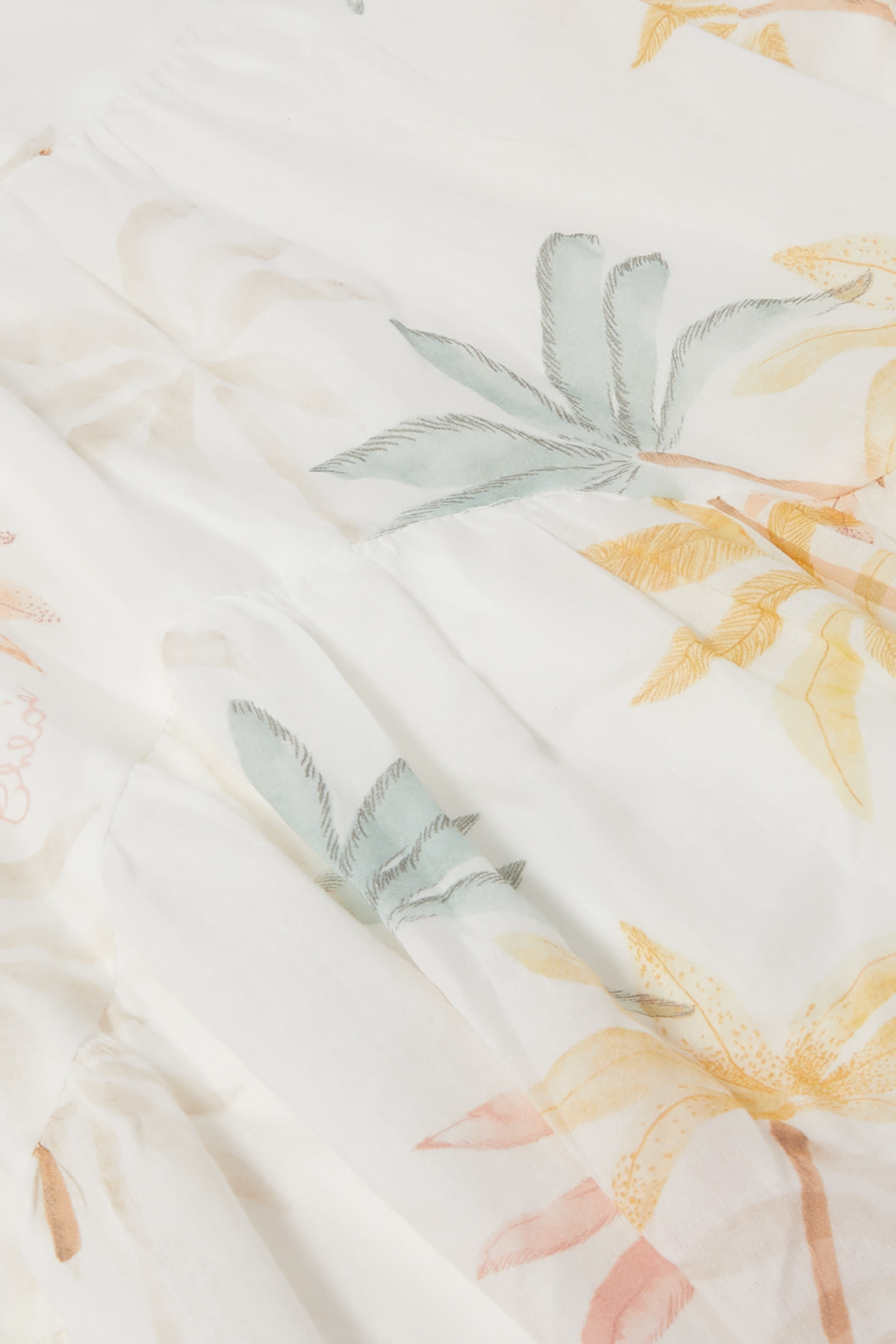 Kids Palm Print Dress