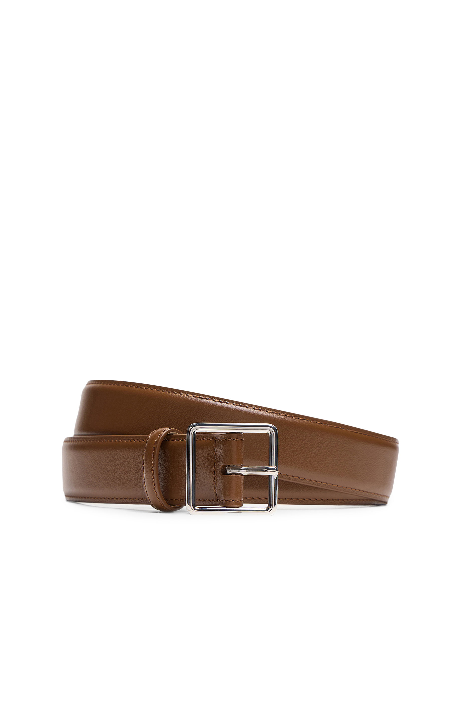 Stitch Edge Leather Belt