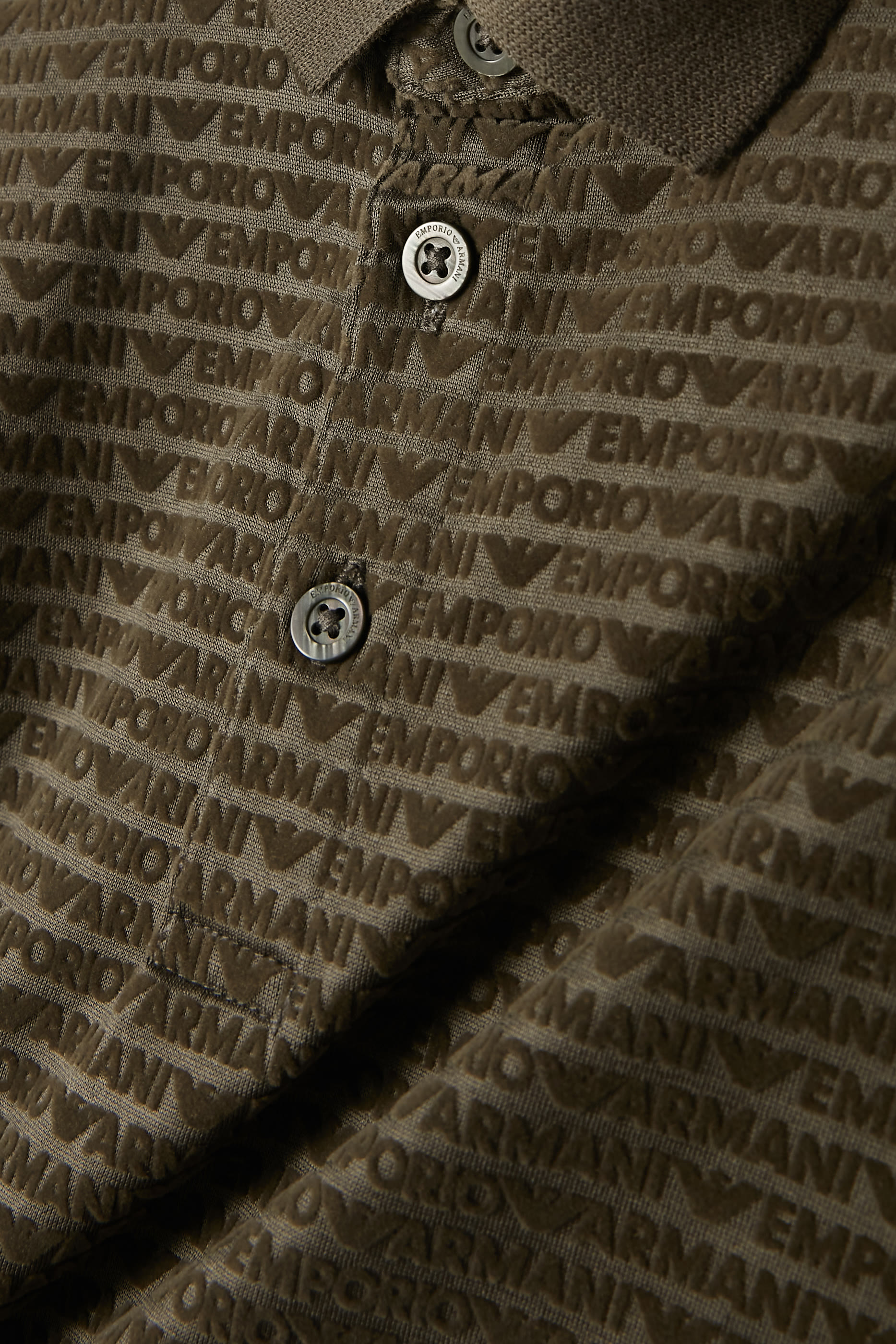 Kids All-Over EA Text Logo Polo