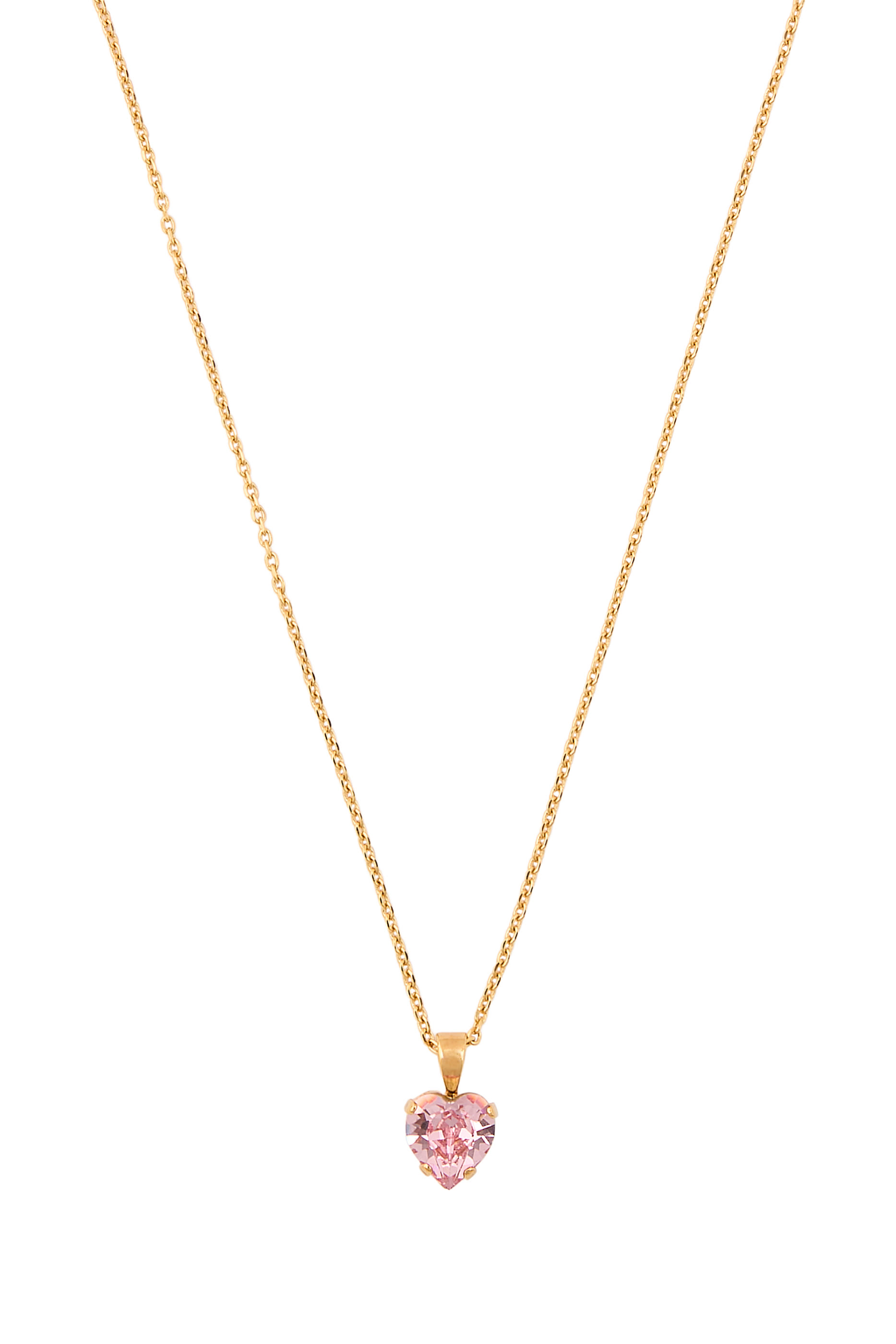  Heart Necklace,  18k Gold Plating