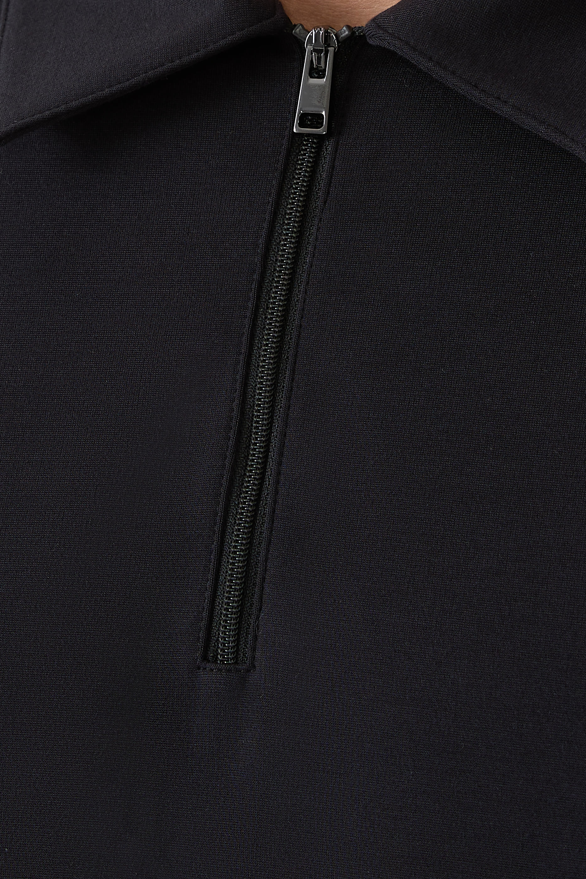 Theory Ryder Quarter Zip Polo Shirt