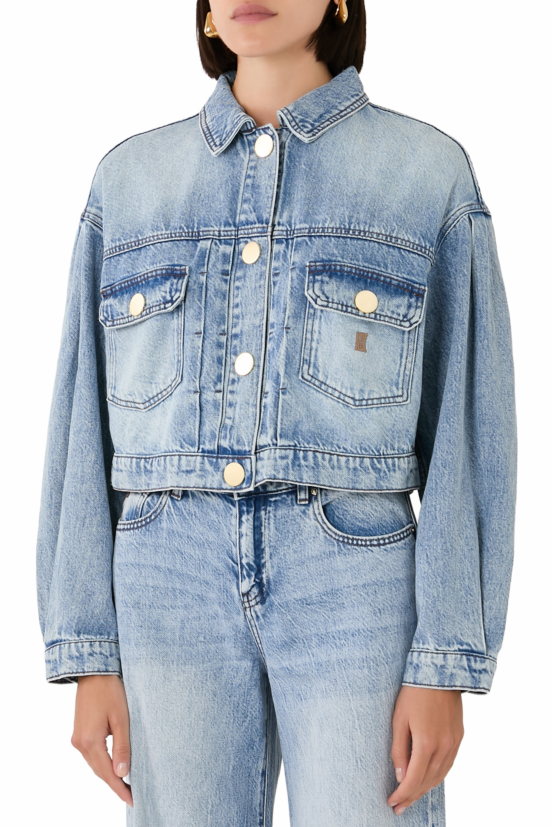 Clubhouse Denim Crop Jacket