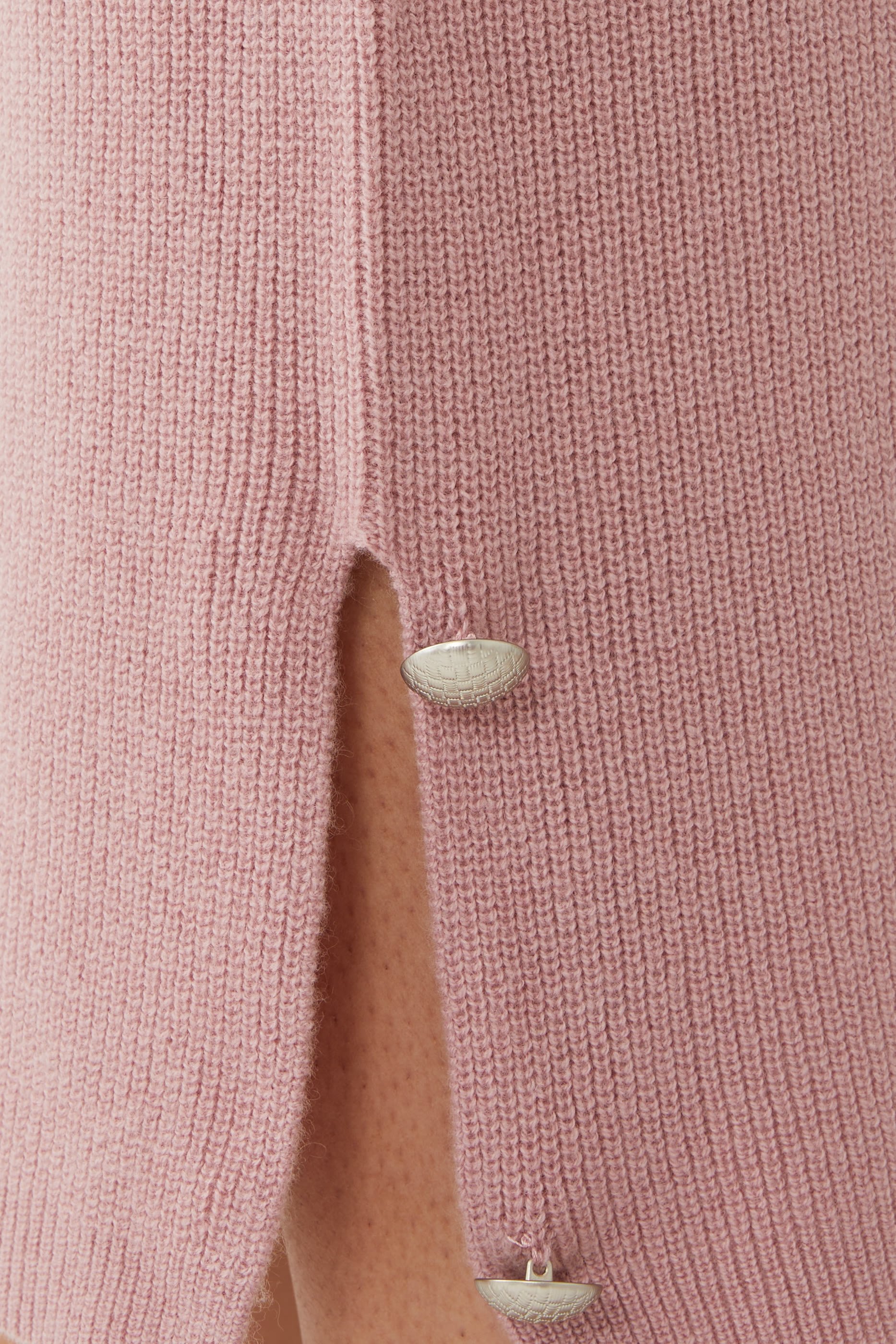 Cropped Pants with Button Detail