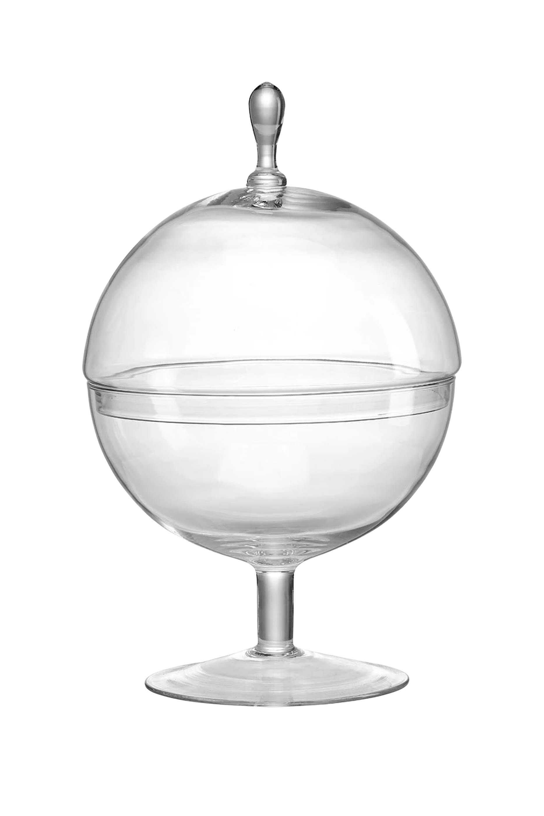 Le Sfere Transparent Jar with Lid 