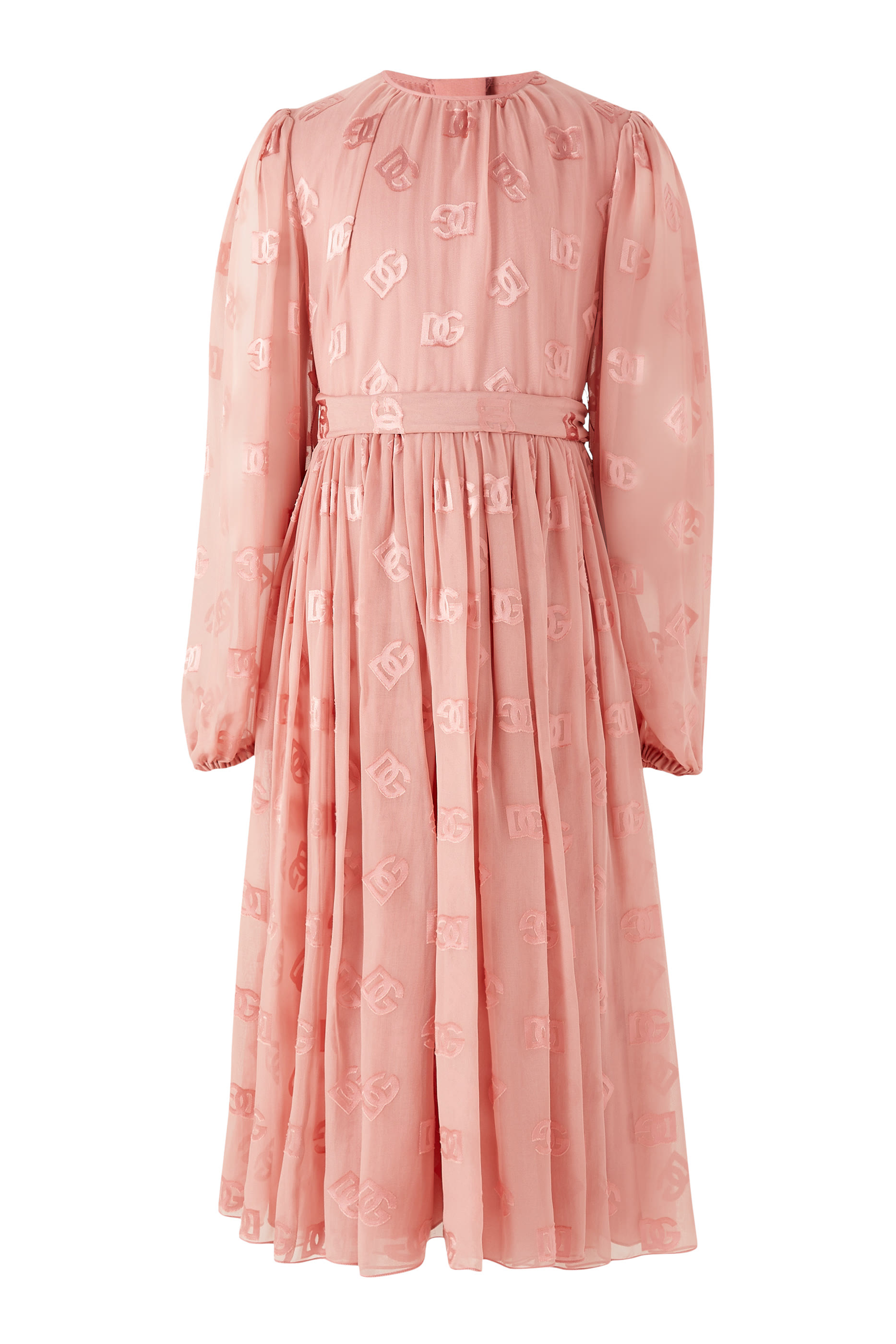 Kids  DG Logo Jacquard Dress