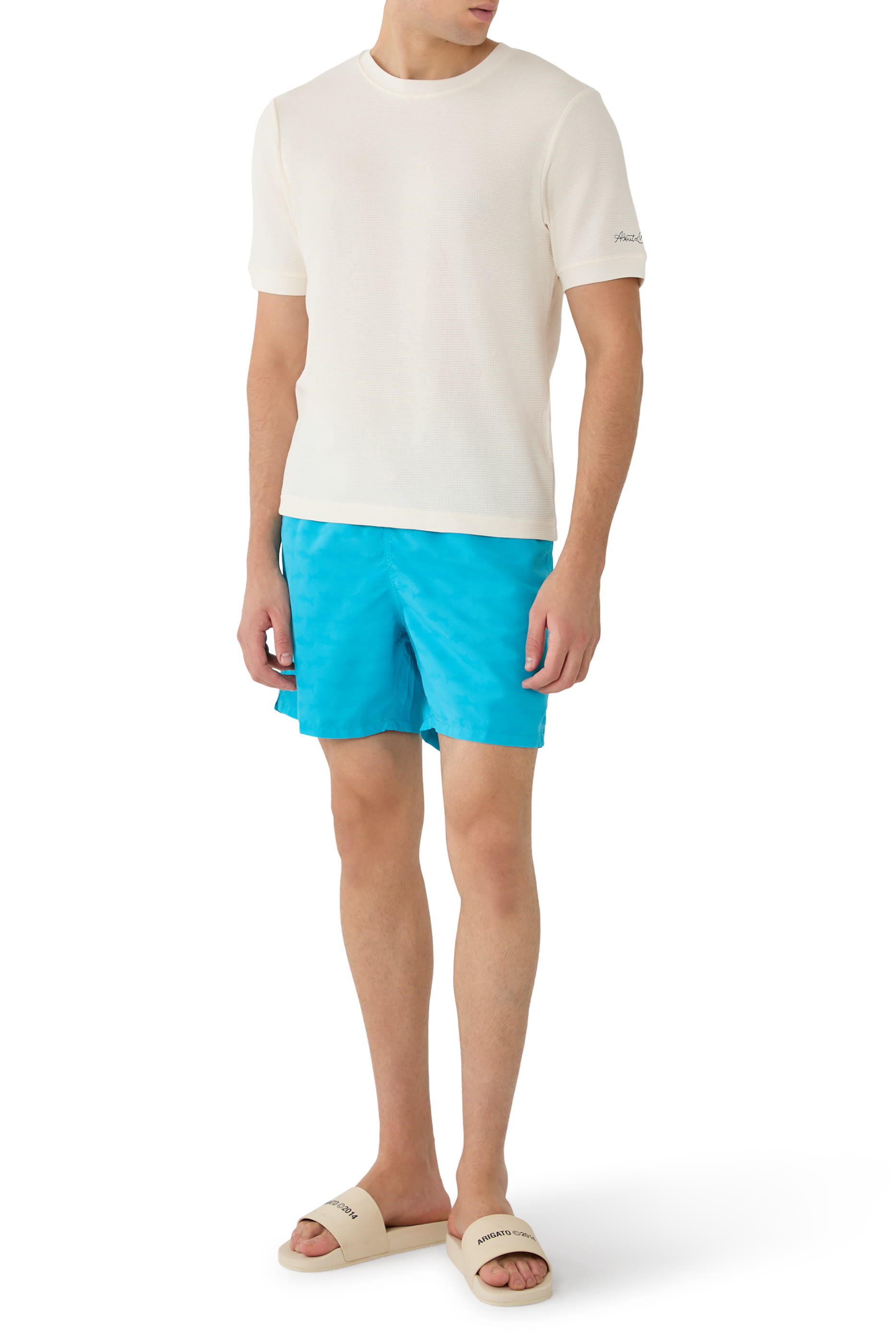 Comfort Classic Shark Print Swimshorts