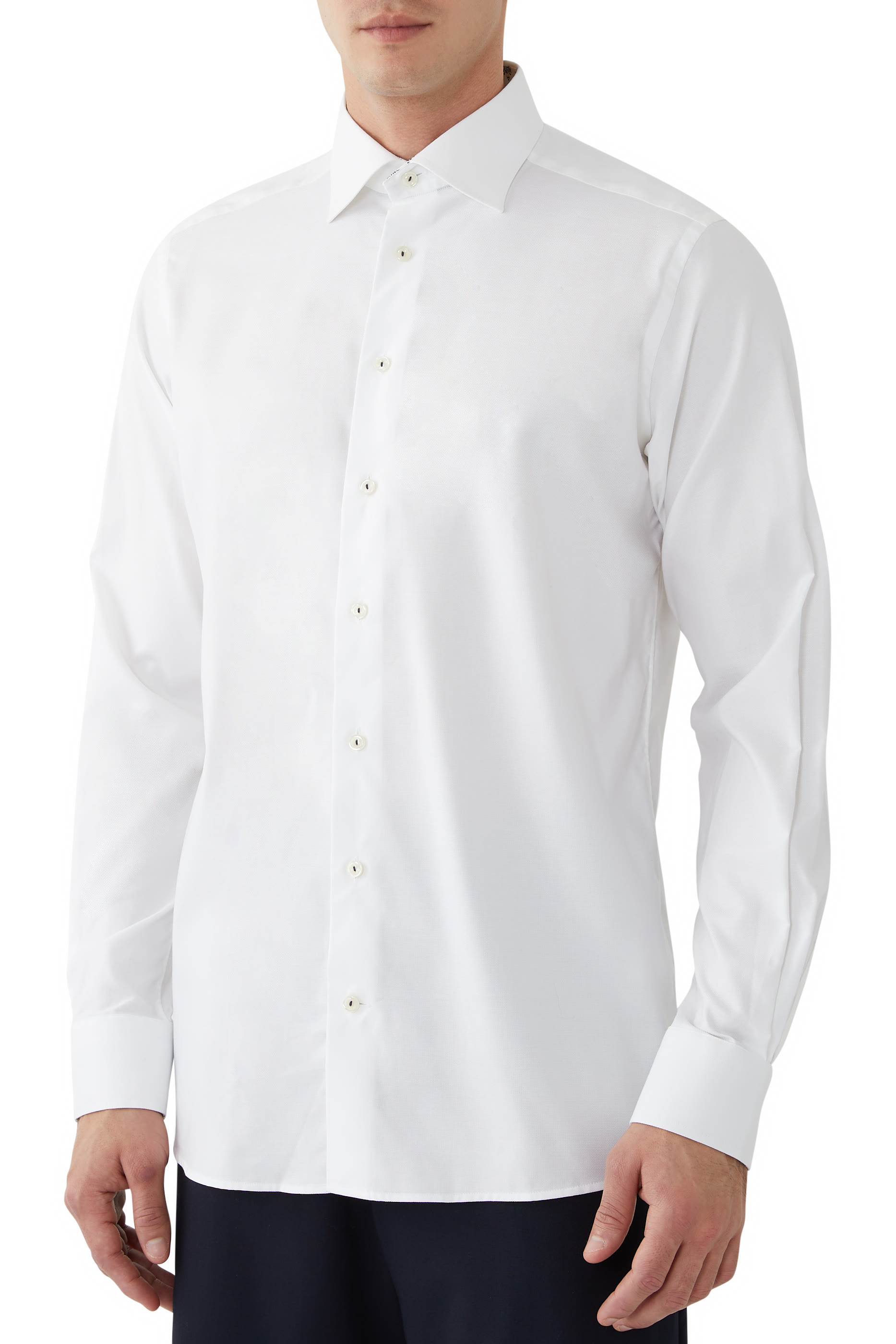 Semi Solid Cotton TENCEL&trade; Lyocell Shirt