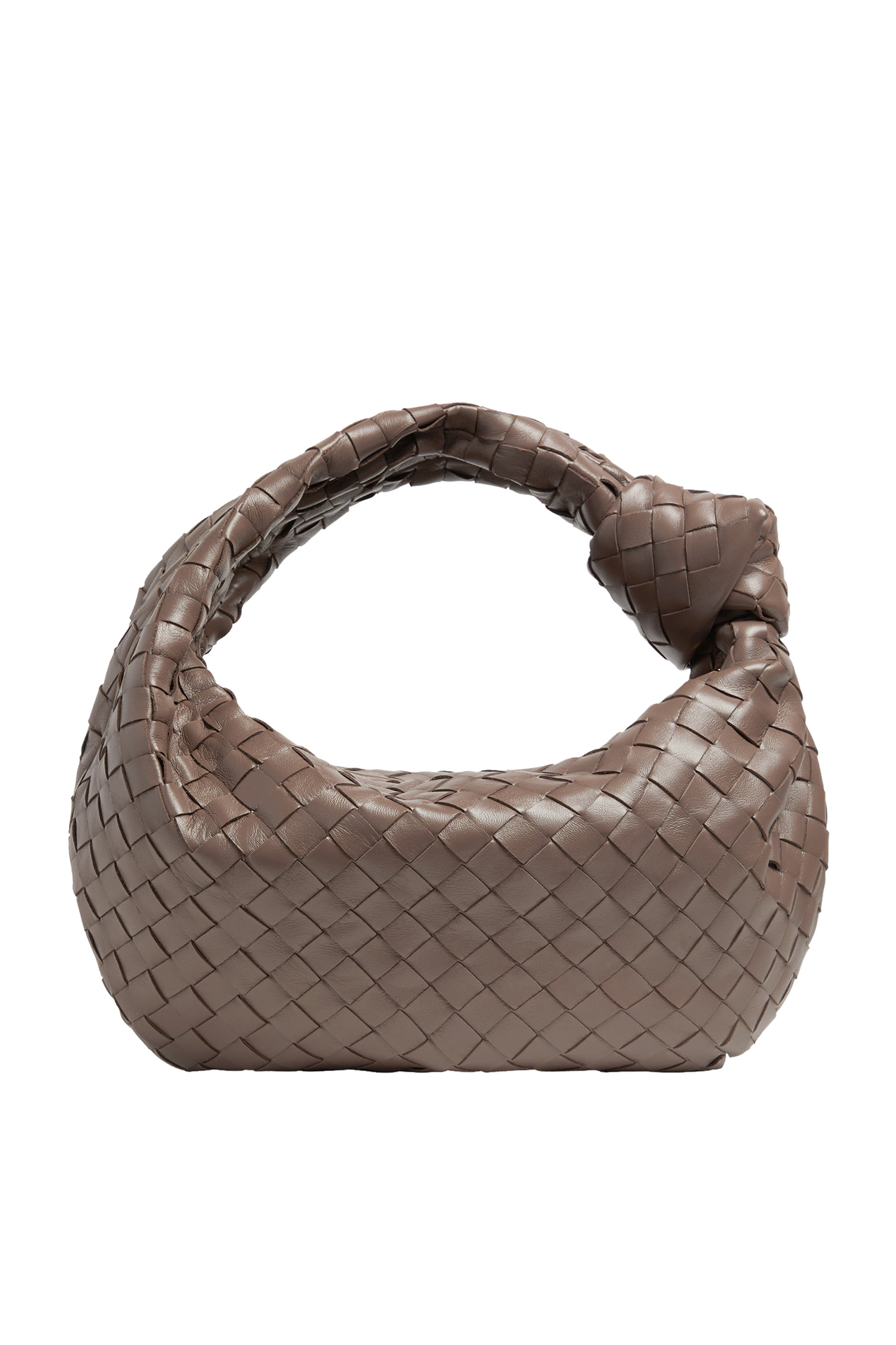 Jodie Teen Knotted Intrecciato Leather Bag