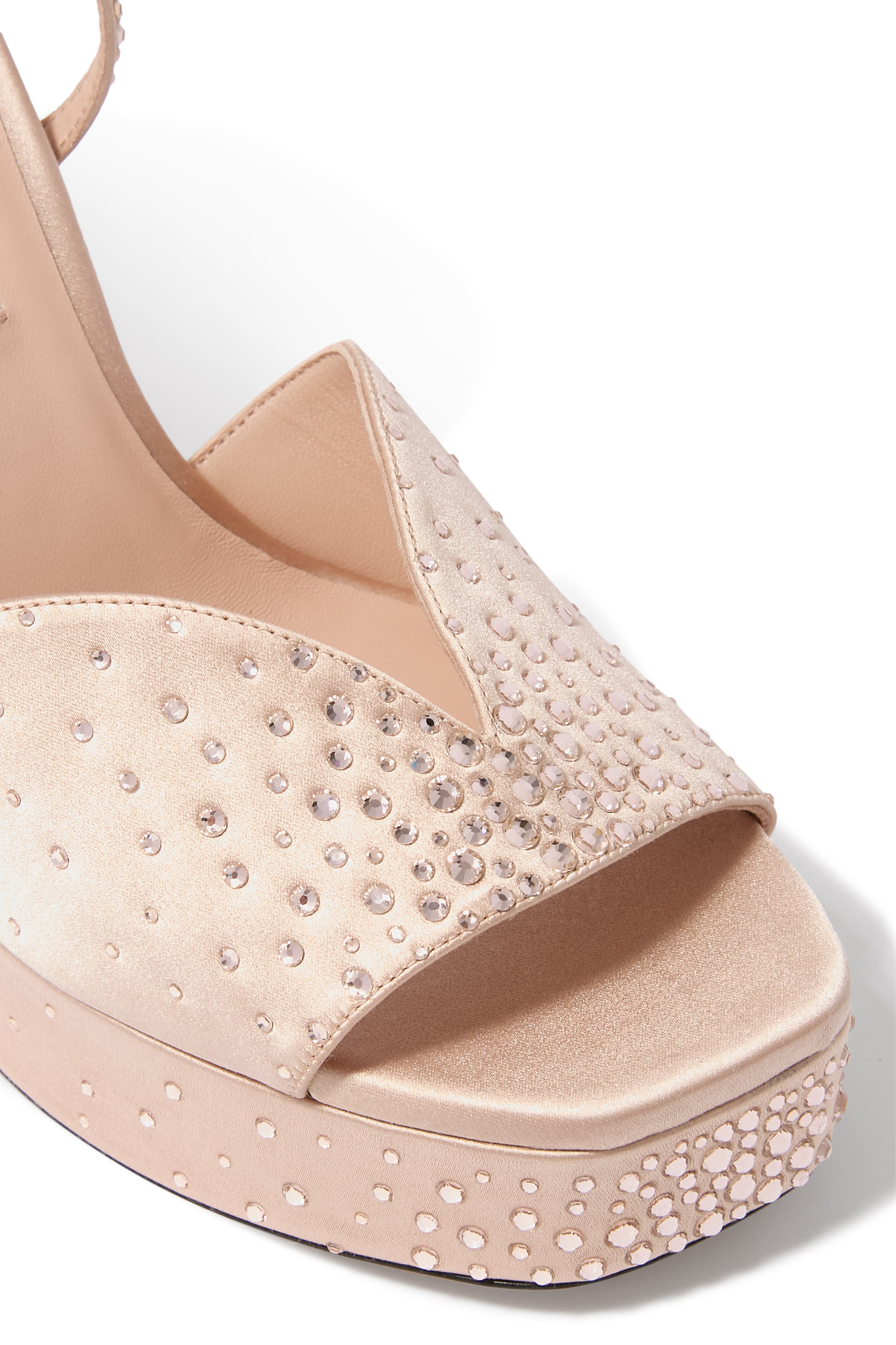 Karli Crystals 125 Platform Sandals